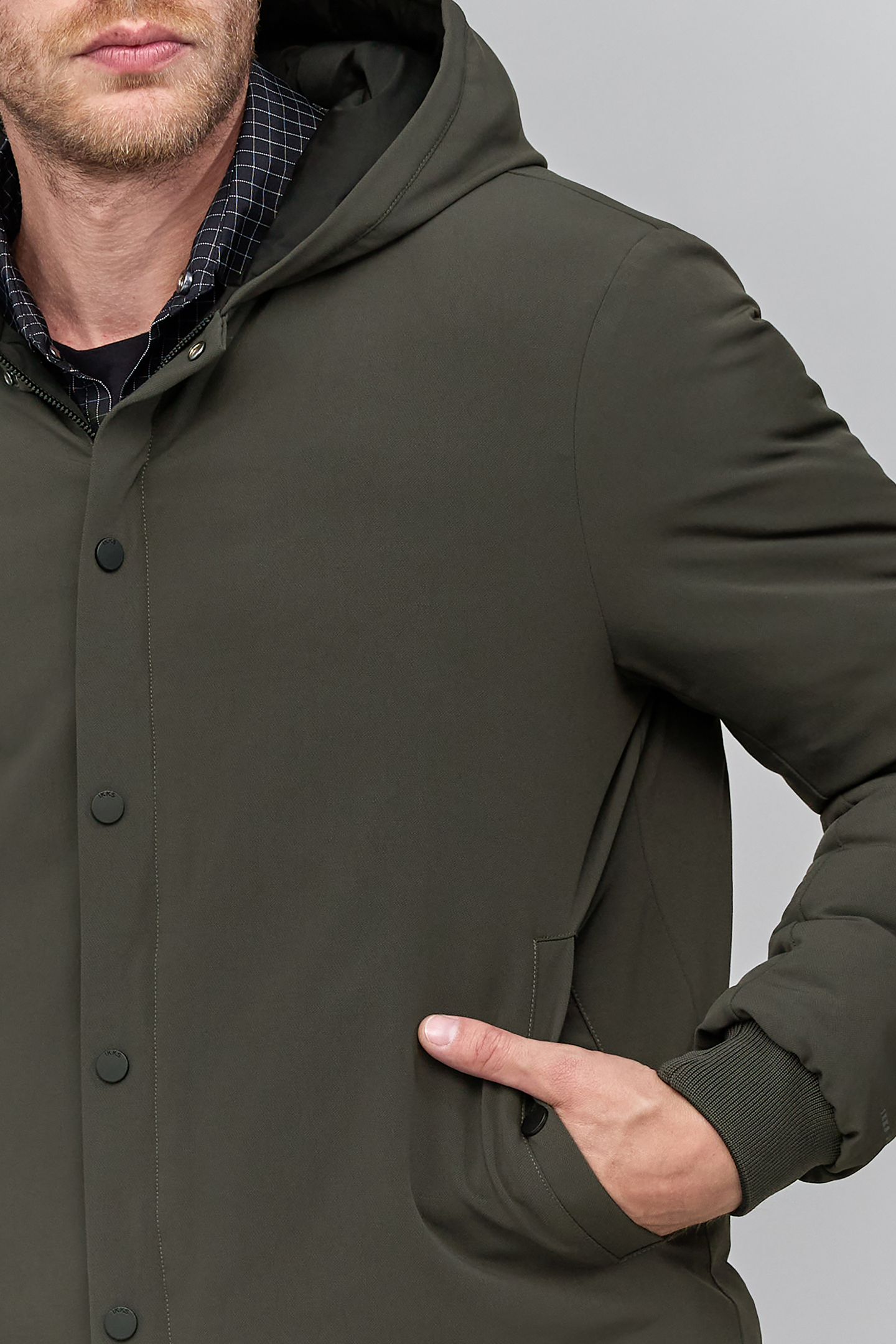 KHAKI NYLON GRANITE UNDERCOAT 8