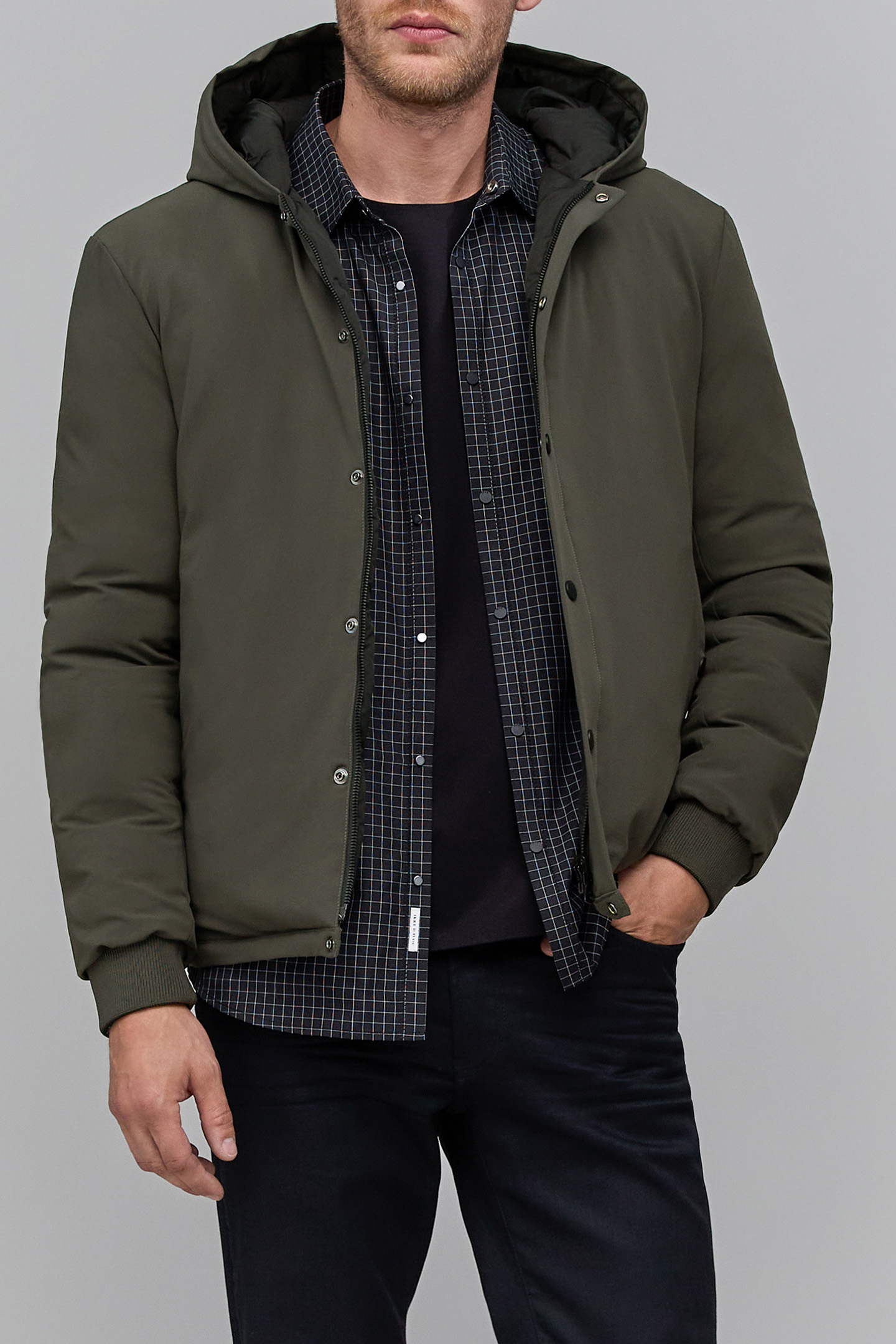 KHAKI NYLON GRANITE UNDERCOAT 3