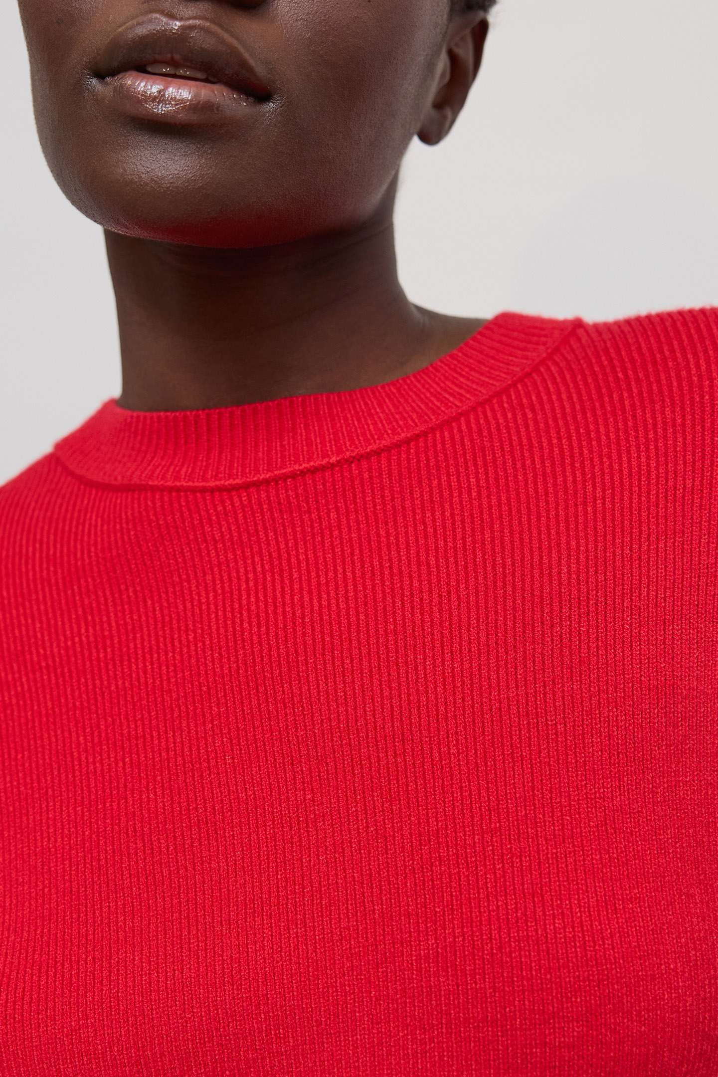VERMILION REVERSE SEAM SWEATER 6