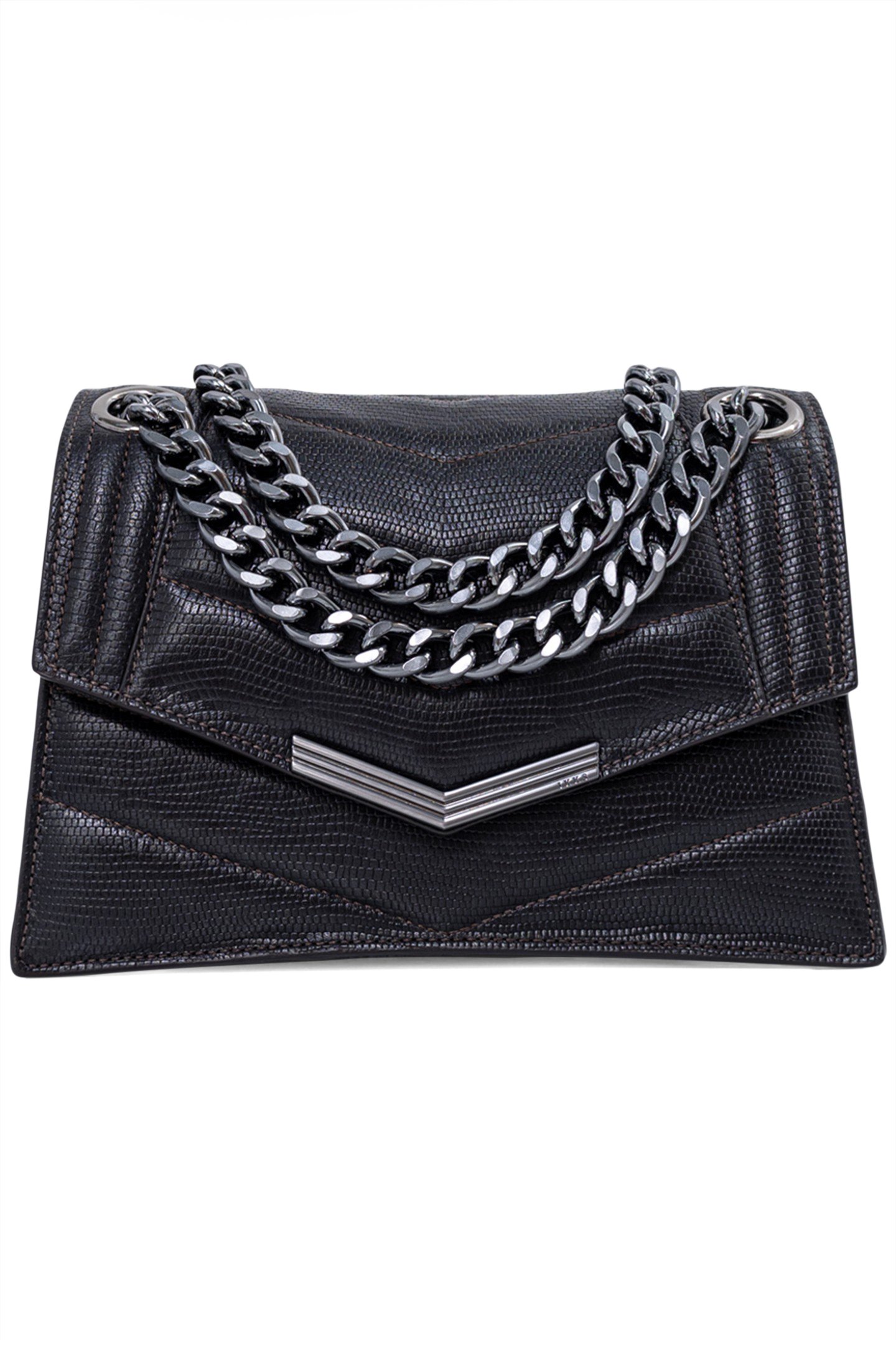 THE 1. ITALY EMBOSSED LEATHER CHOCO 1