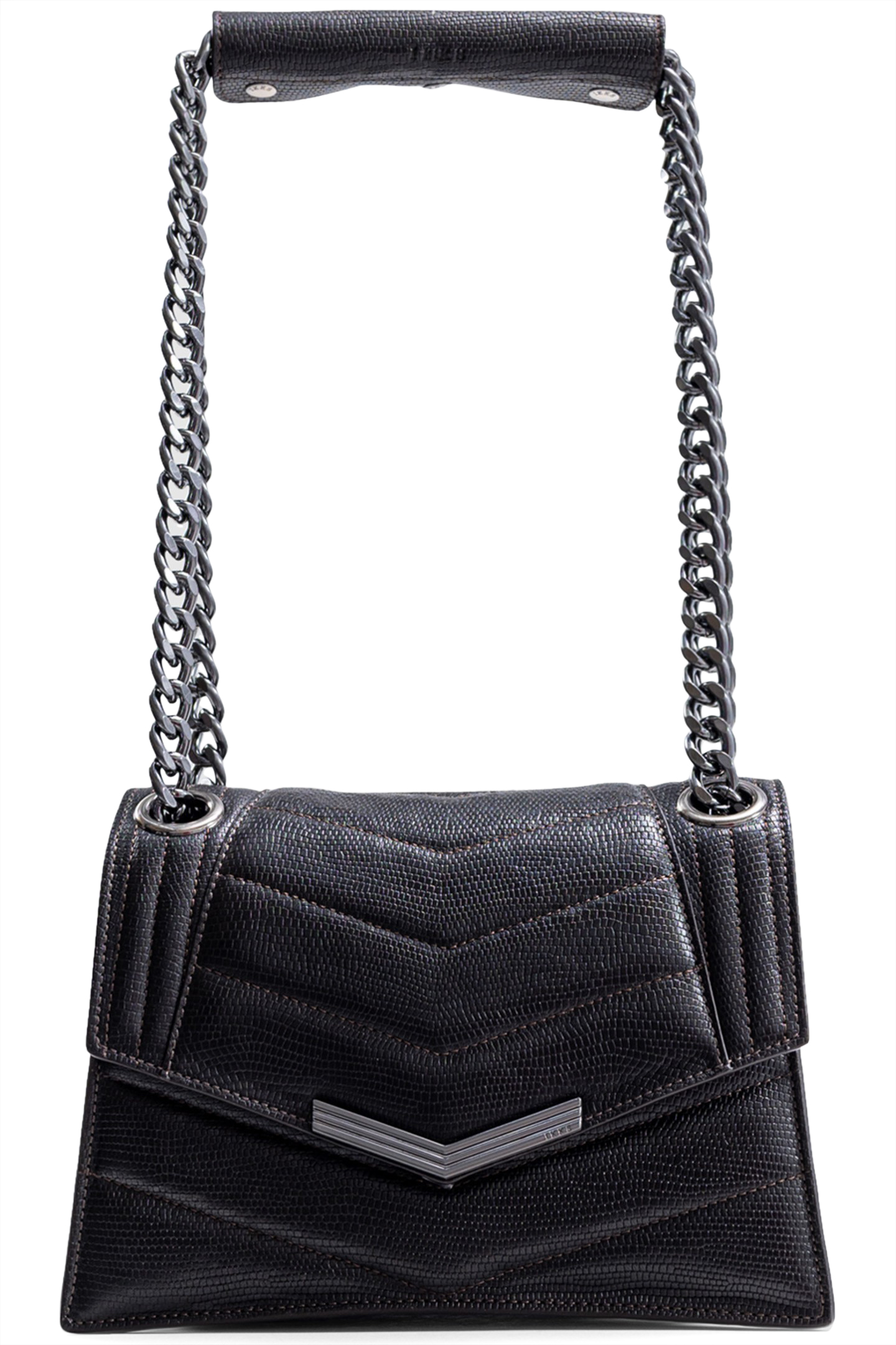 THE 1. ITALY EMBOSSED LEATHER CHOCO 3