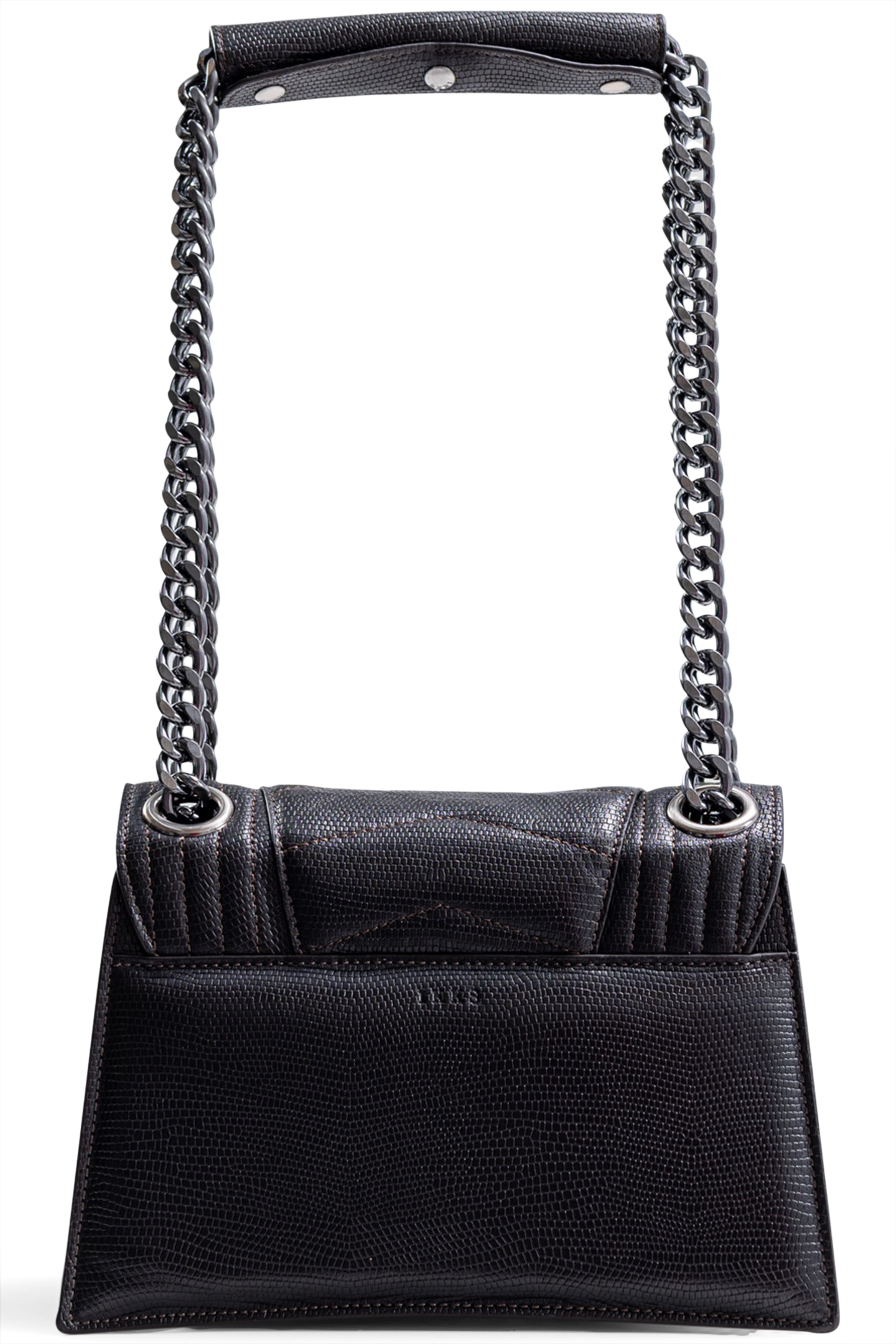 THE 1. ITALY EMBOSSED LEATHER CHOCO 2