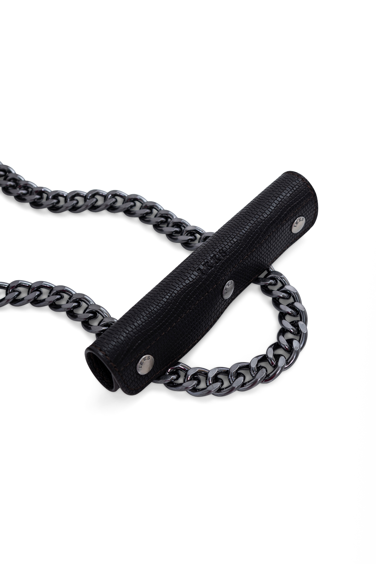 THE 1. ITALY EMBOSSED LEATHER CHOCO 6