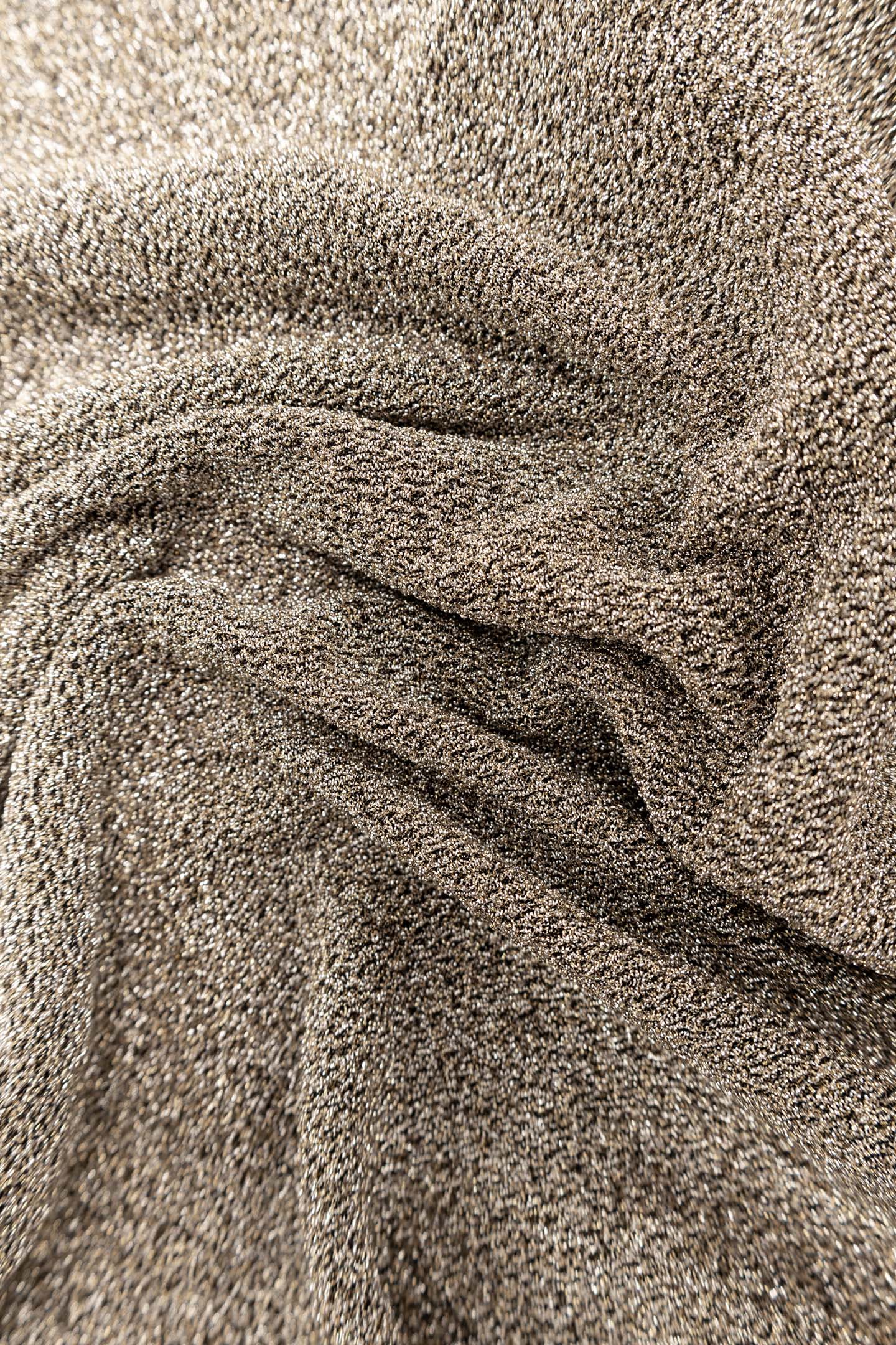 PURE EDITION-ASYMMETRICAL LUREX MESH TOP 9