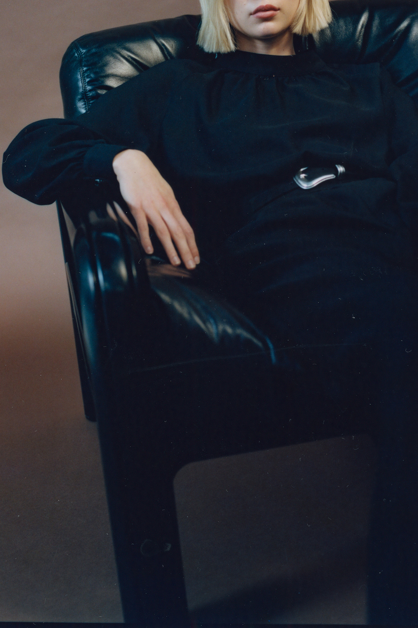 BLACK BUTTON-AND-JEWEL STAR JUMPSUIT 9