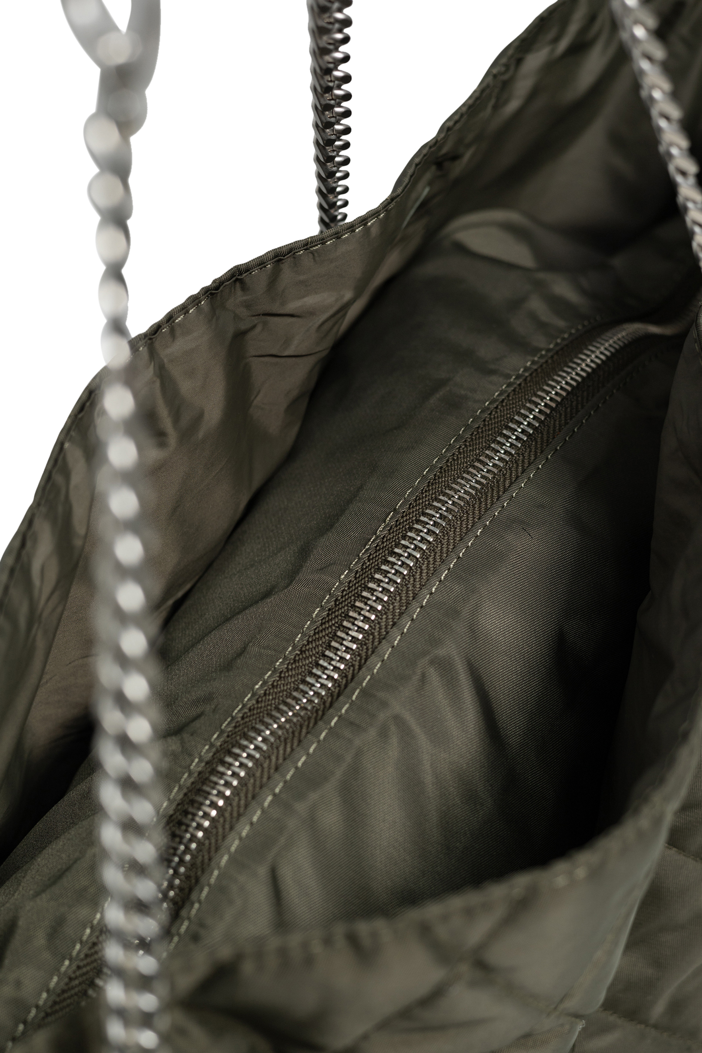 BAG 1440 KHAKI RHOMBUS QUILTING 3