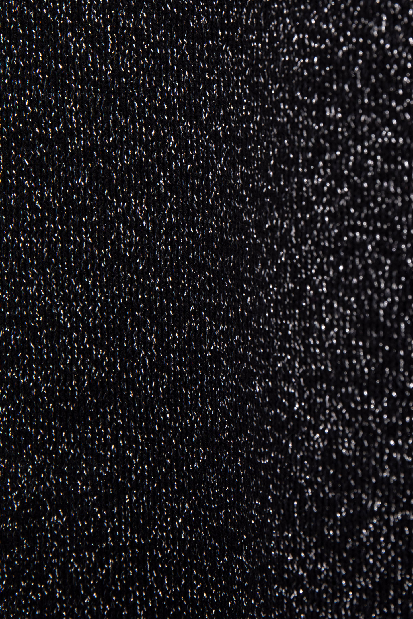 BLACK SEQUINED KNIT SWEATER 7