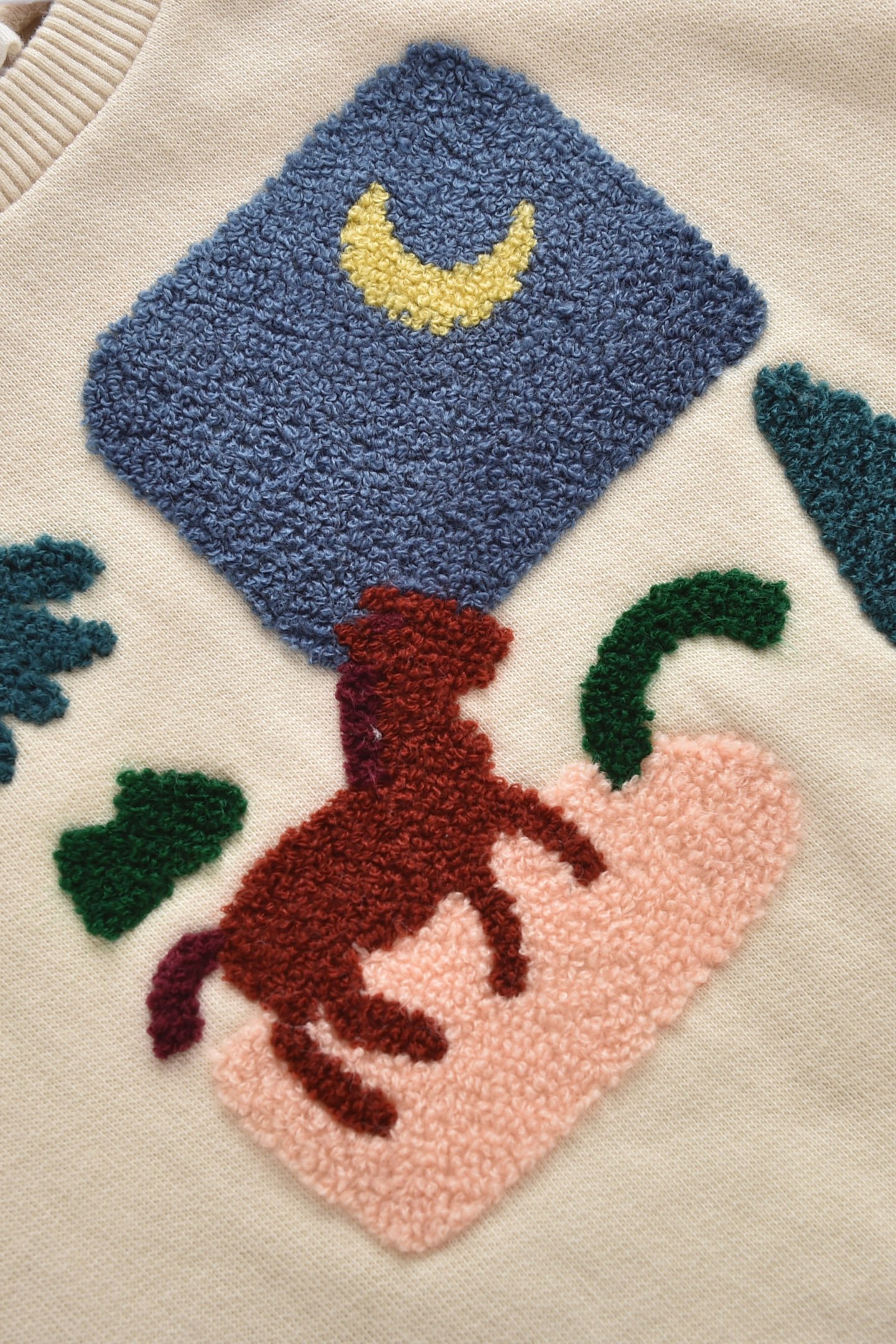 SWEATSHIRT SAMUEL CREAM 7