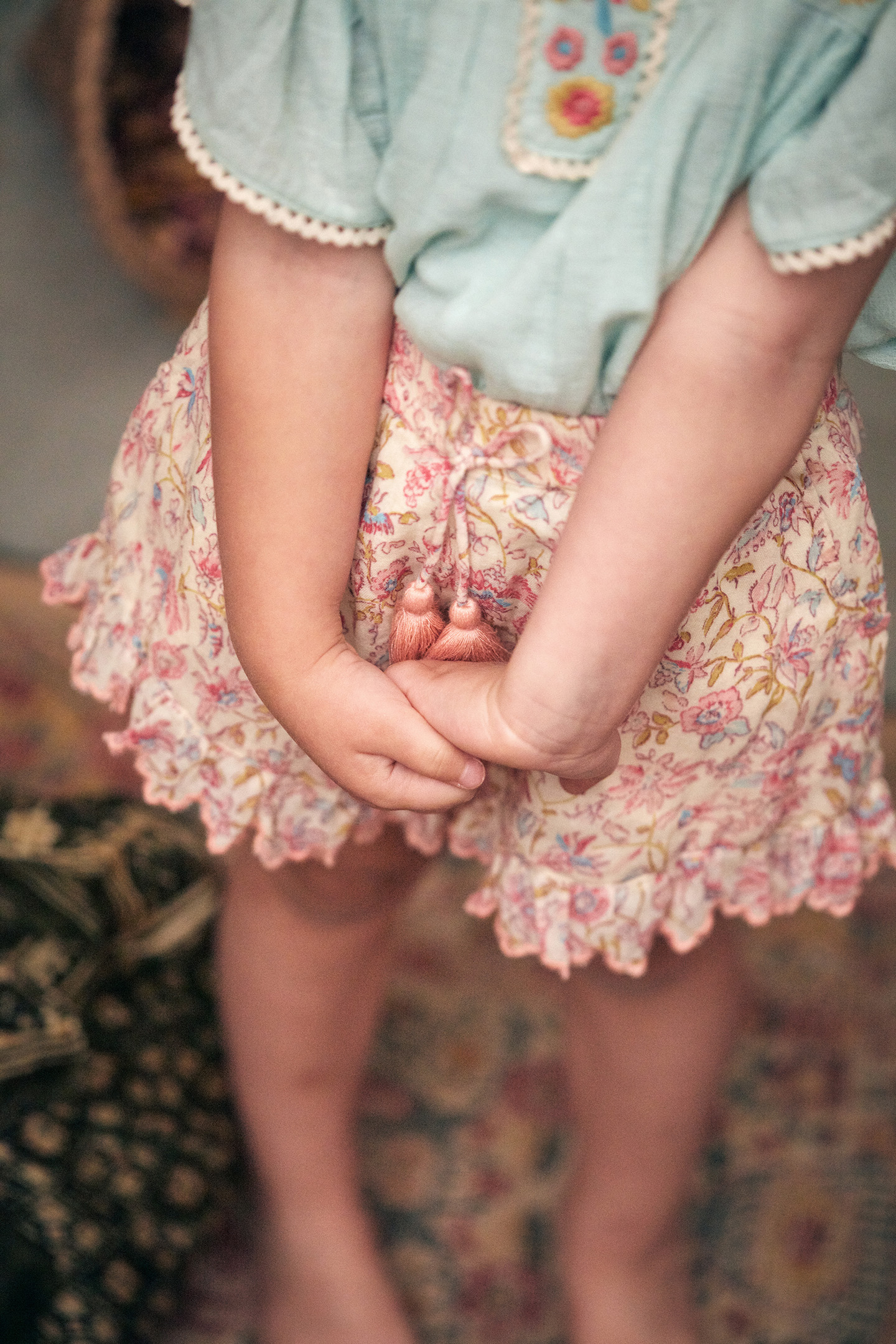 SHORTS VALLALOID CREAM PADMA MUDRA 5