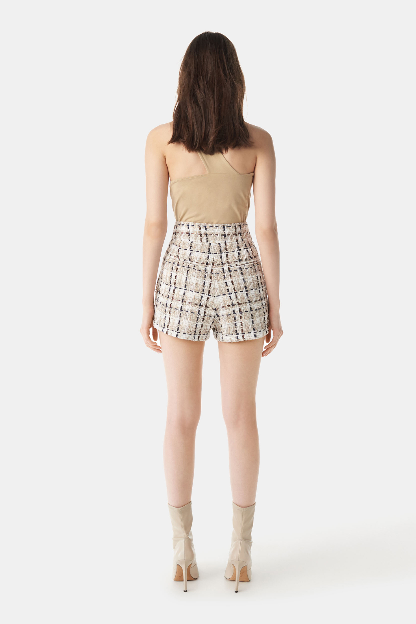 PONTOS SHORT MIXED ECRU 4