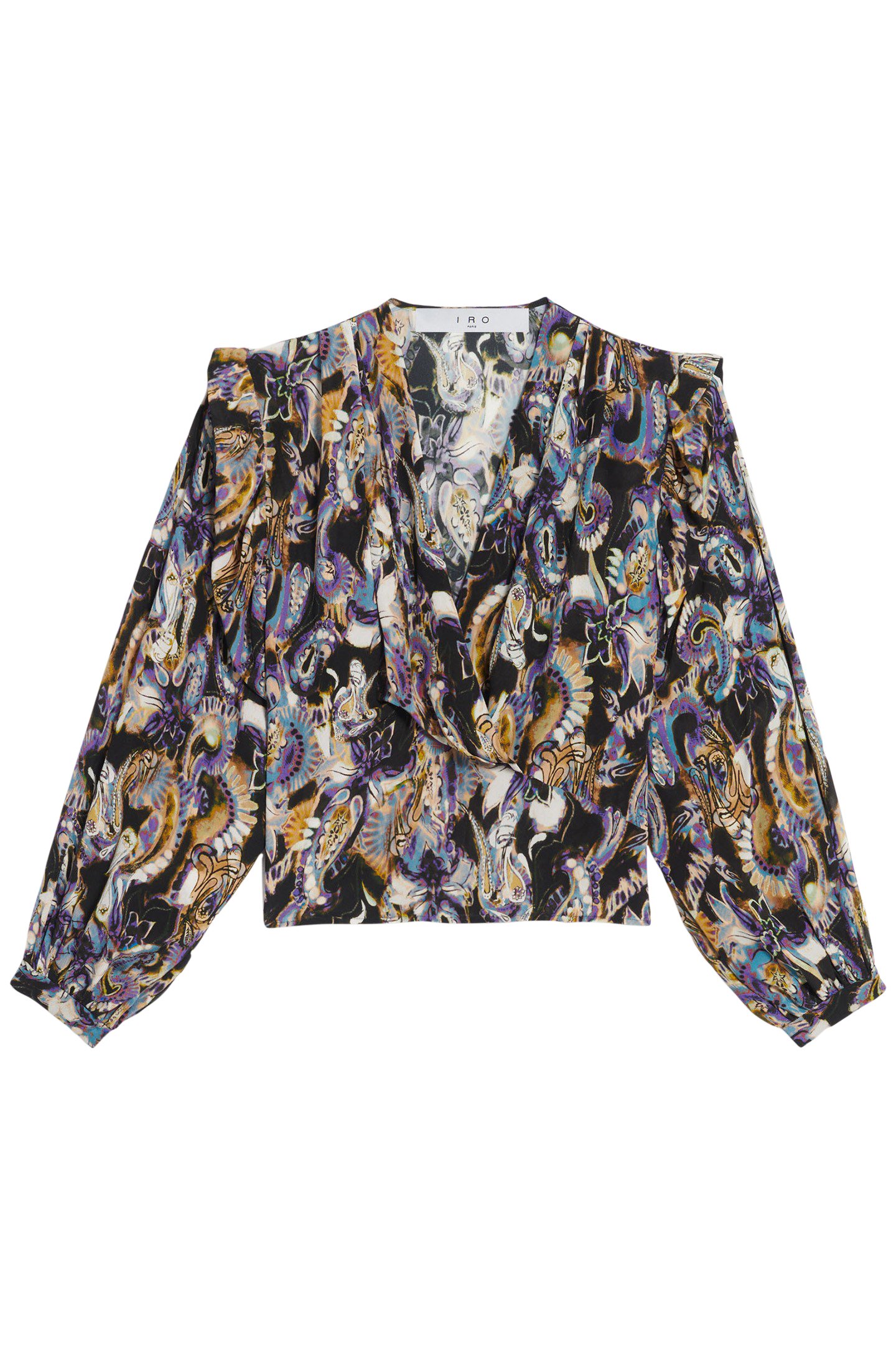 DENA TOP BLACK/PURPLE 4