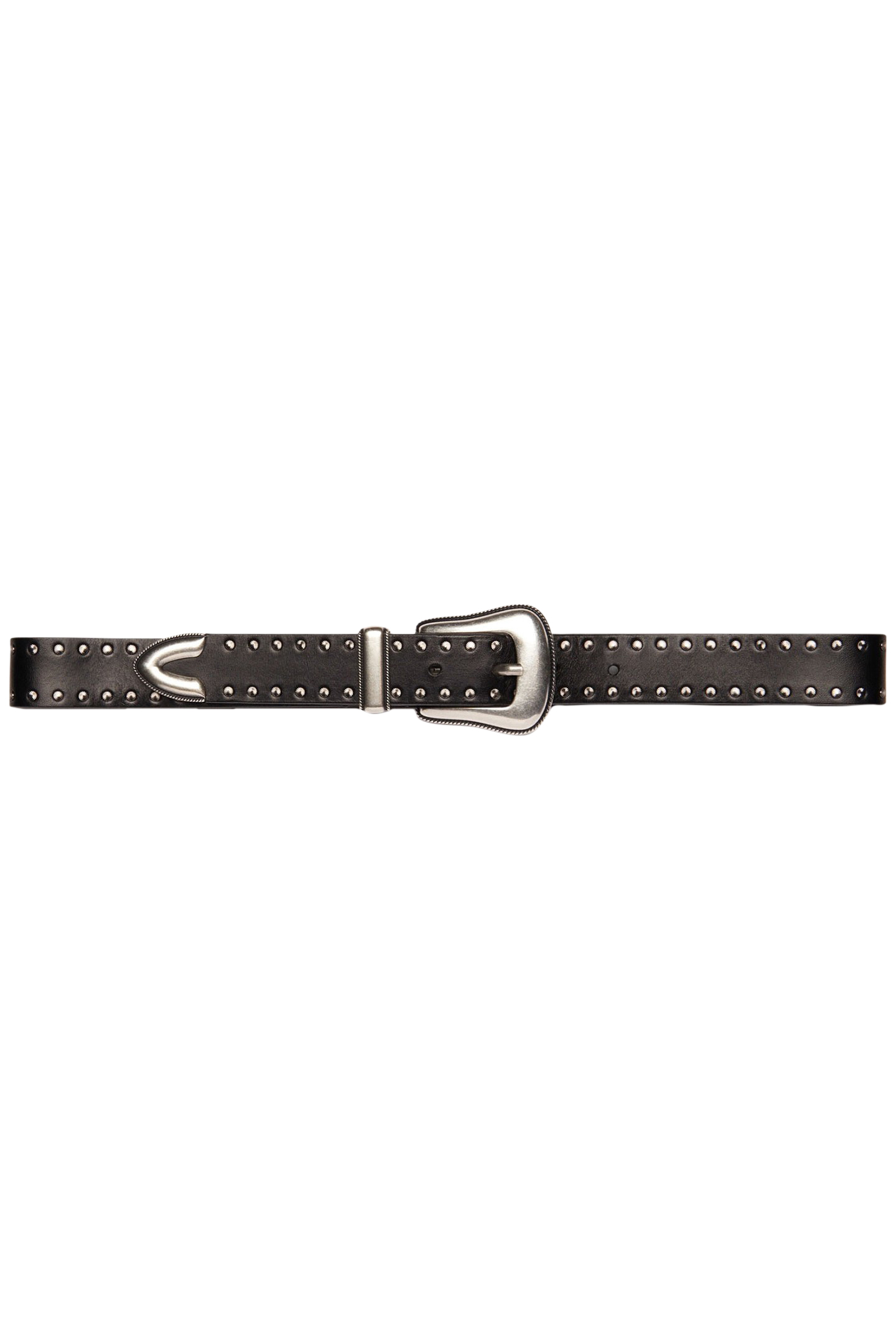 DORSY3 MEDIUM BELT BLACK/ STUDS 1