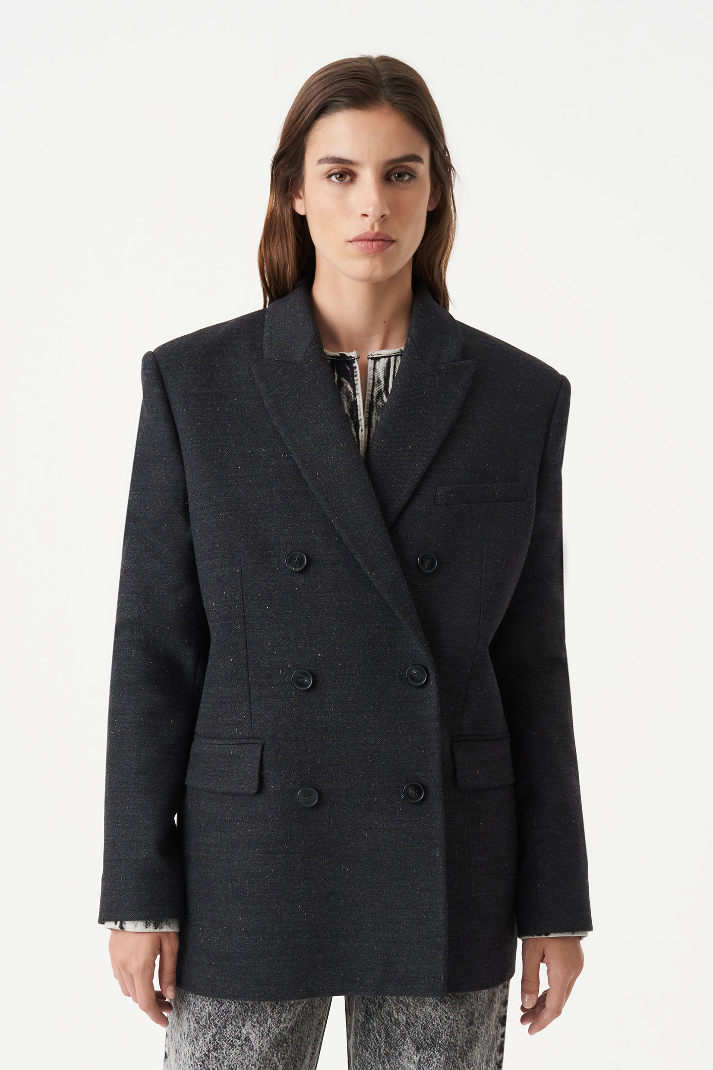 DELSIN JACKET DARK GREY/BLACK 1