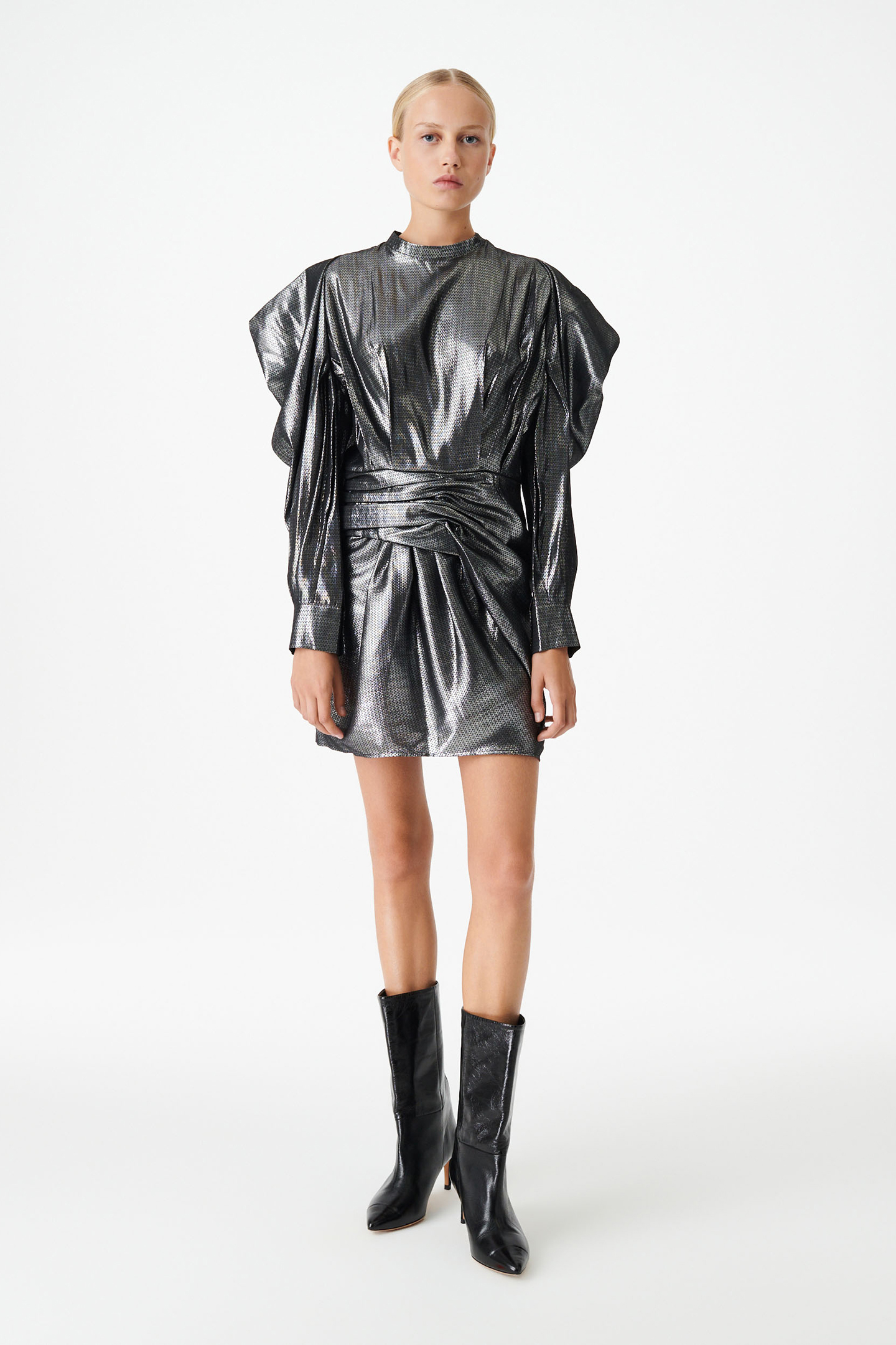 KAPENA DRESS BLACK 2