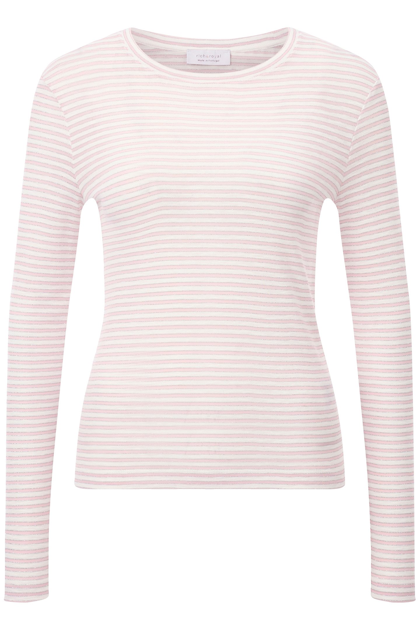 ORGANIC SPARKLE LONGSLEEVE STRIPED ROSE SHADOW 4