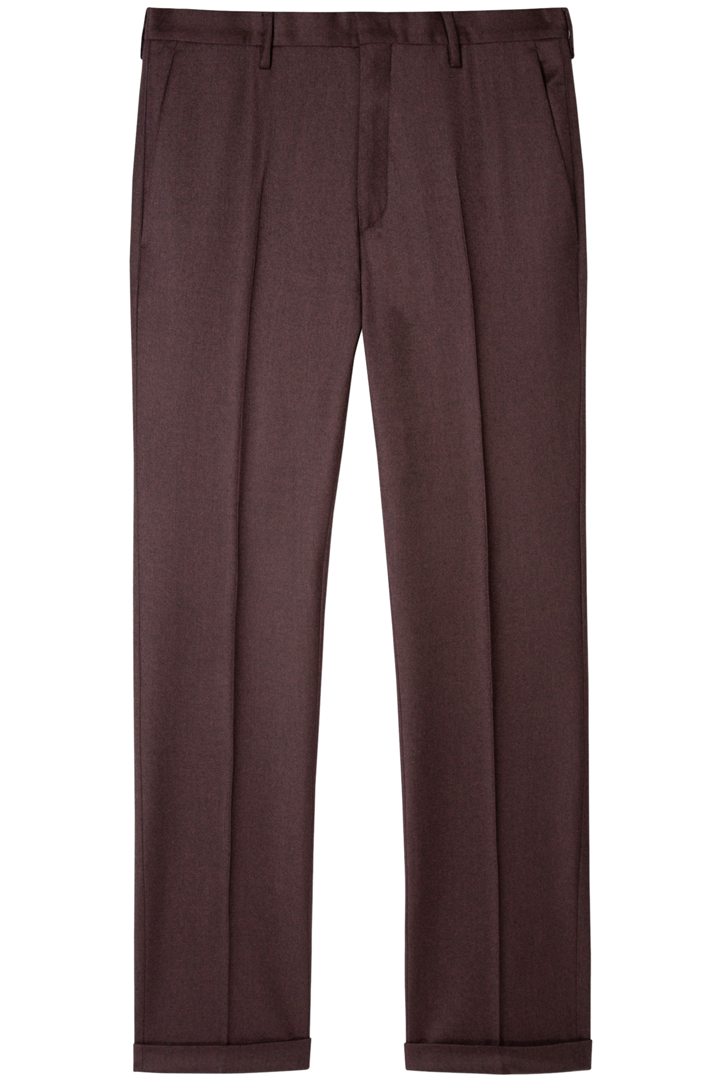 TROUSER VERY DARK RED 4