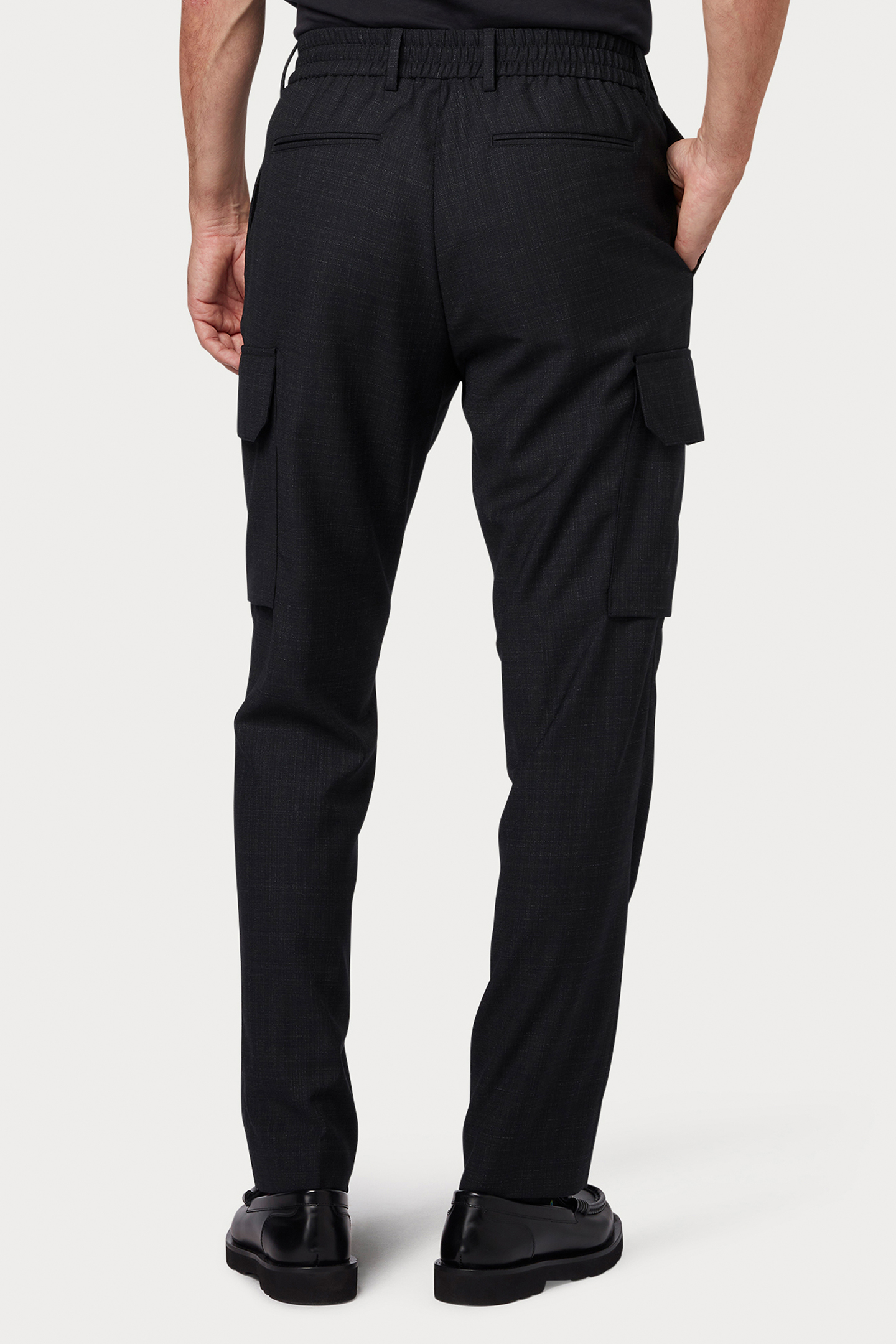 CARGO TROUSER BLACK 2