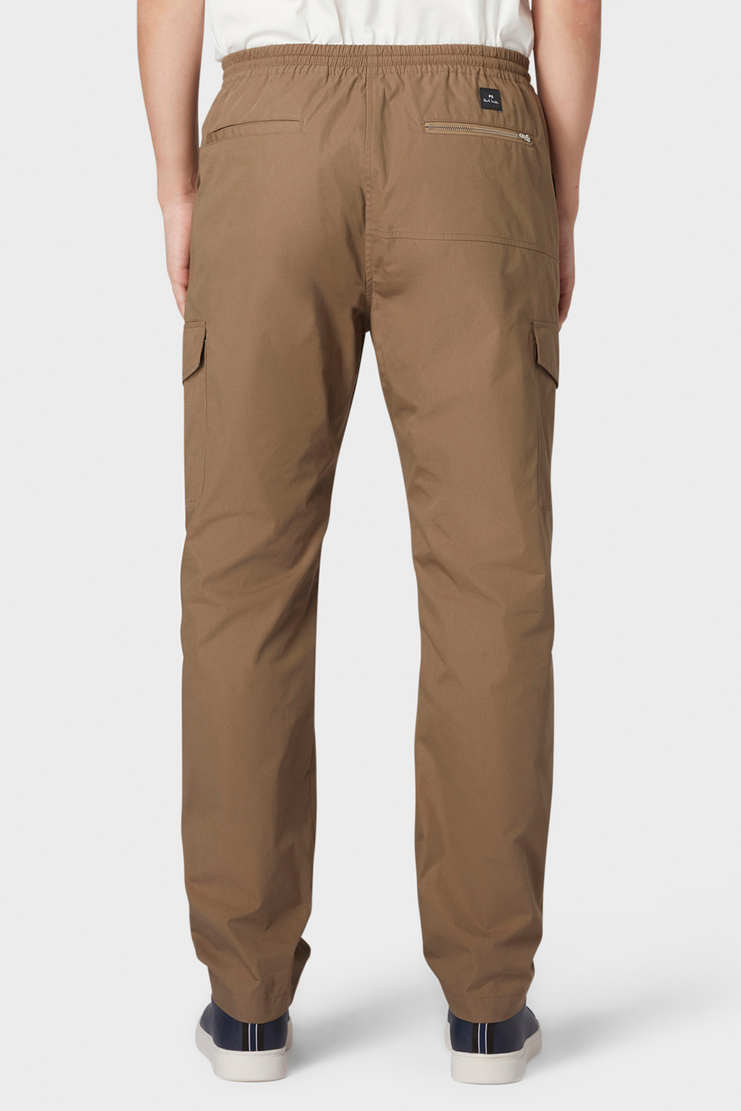 CARGO DRAWSTRING TROUSER HAZELNUT 2