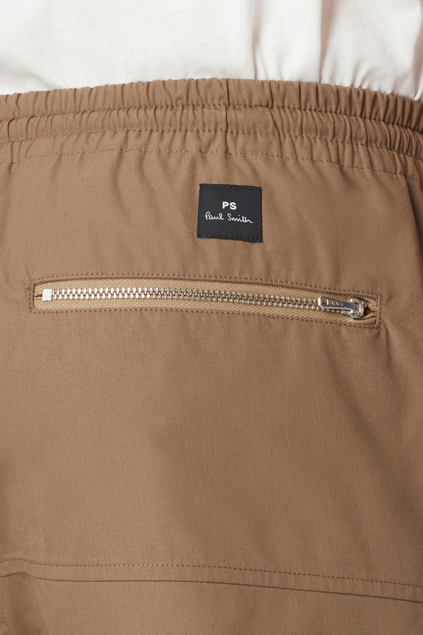 CARGO DRAWSTRING TROUSER HAZELNUT 4