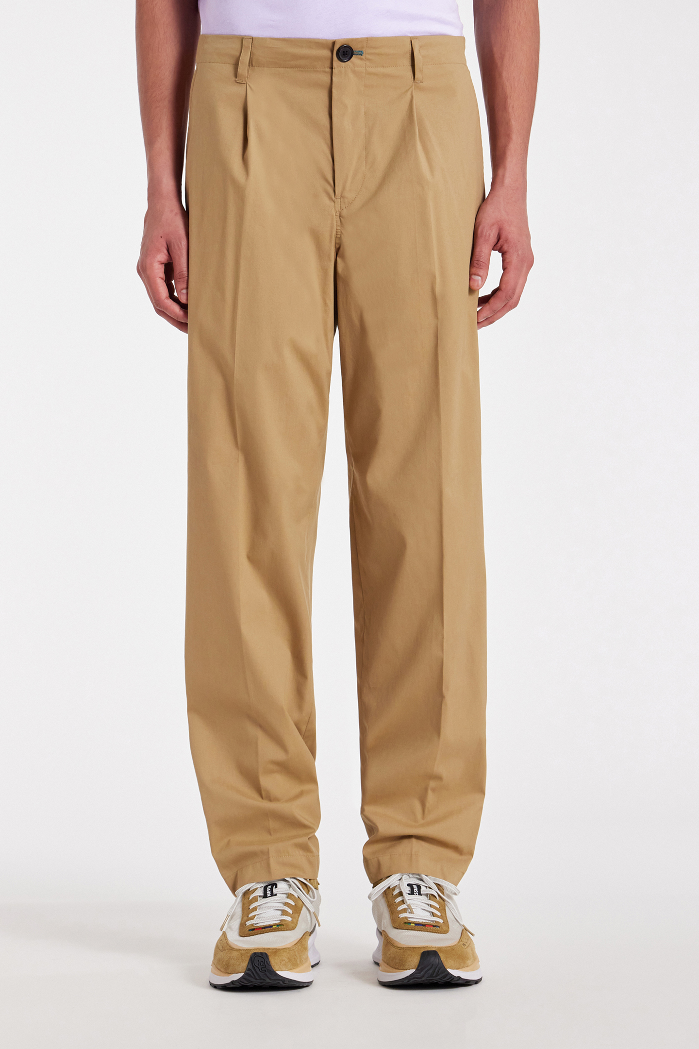 TAPERED FIT TROUSER KHAKI 1