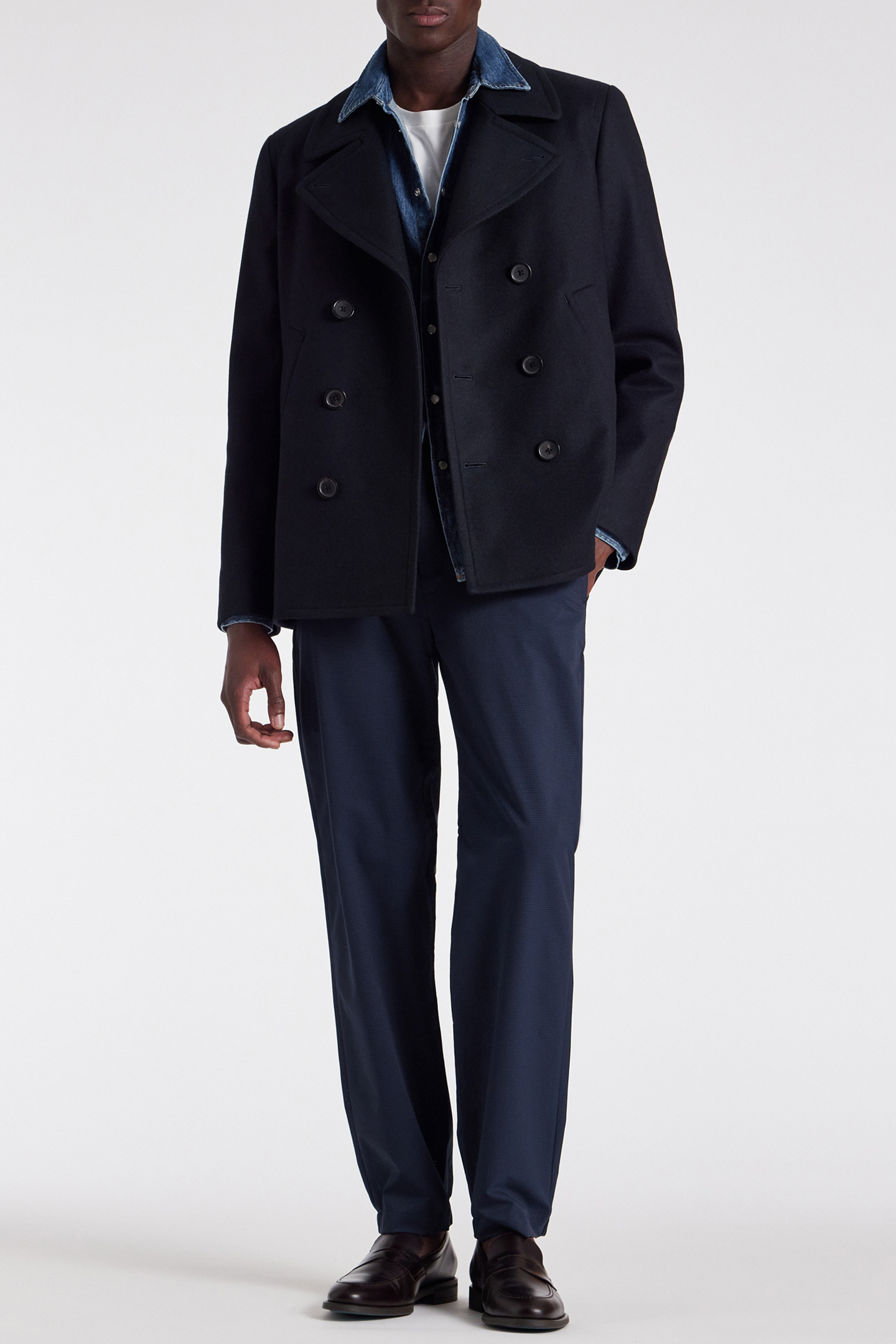 ELASTICATED CHINO VERY DARK NAVY 3