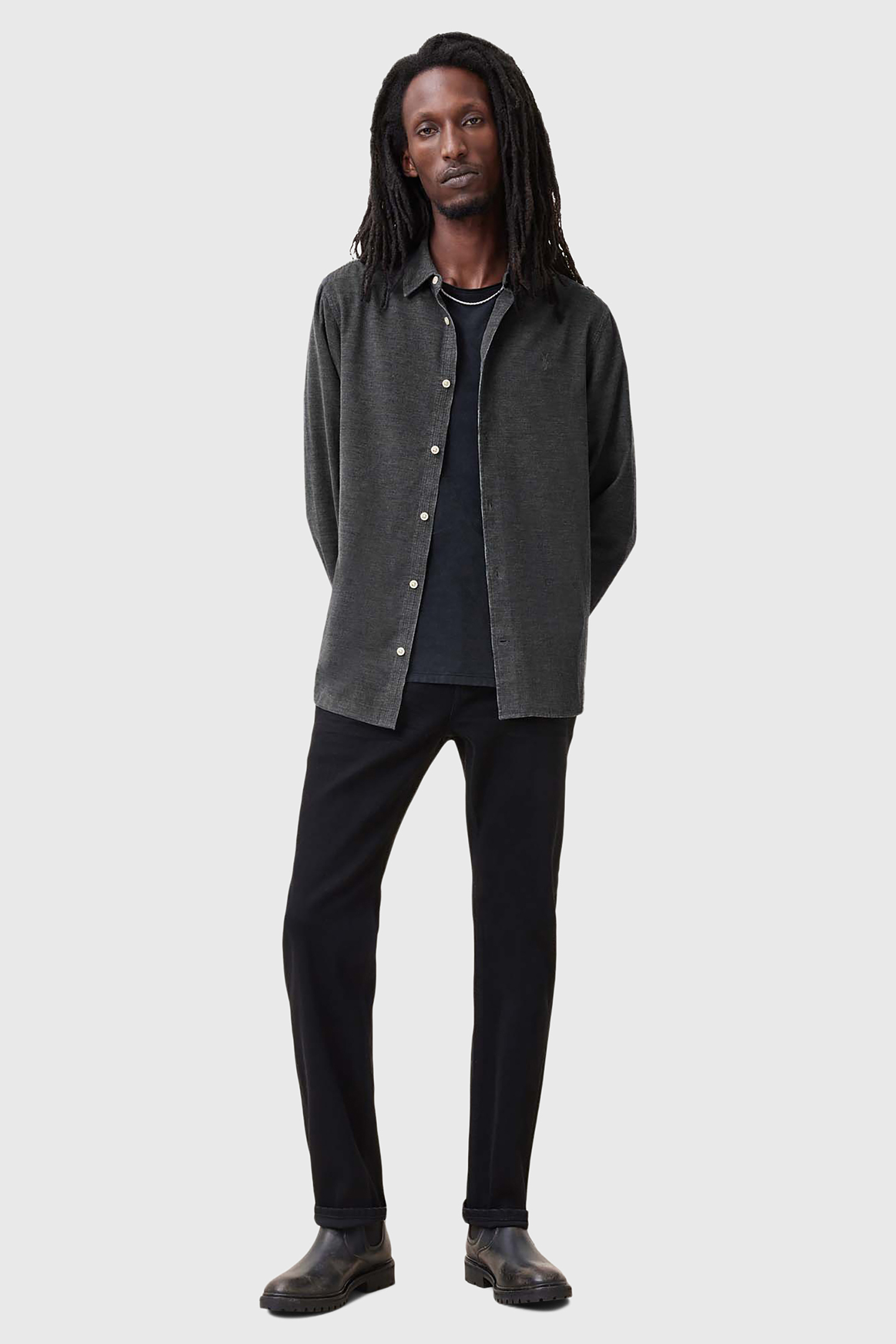 LORELLA LS SHIRT ASHER GREY 3