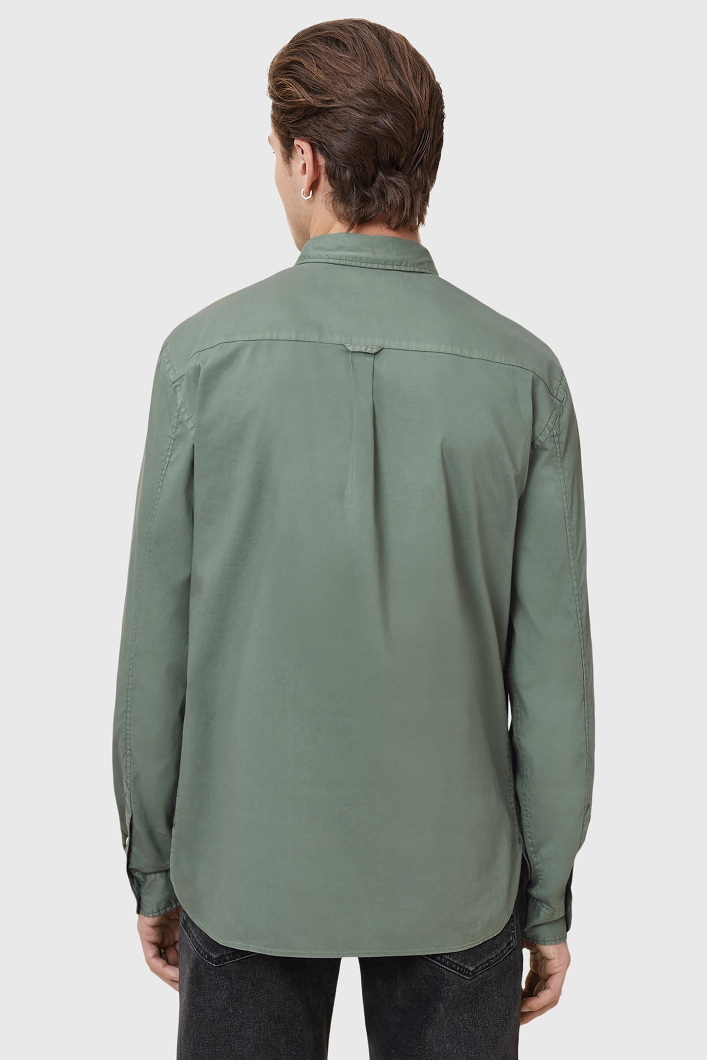 HAWTHORNE LS SHIRT SMOKEY GREEN 2