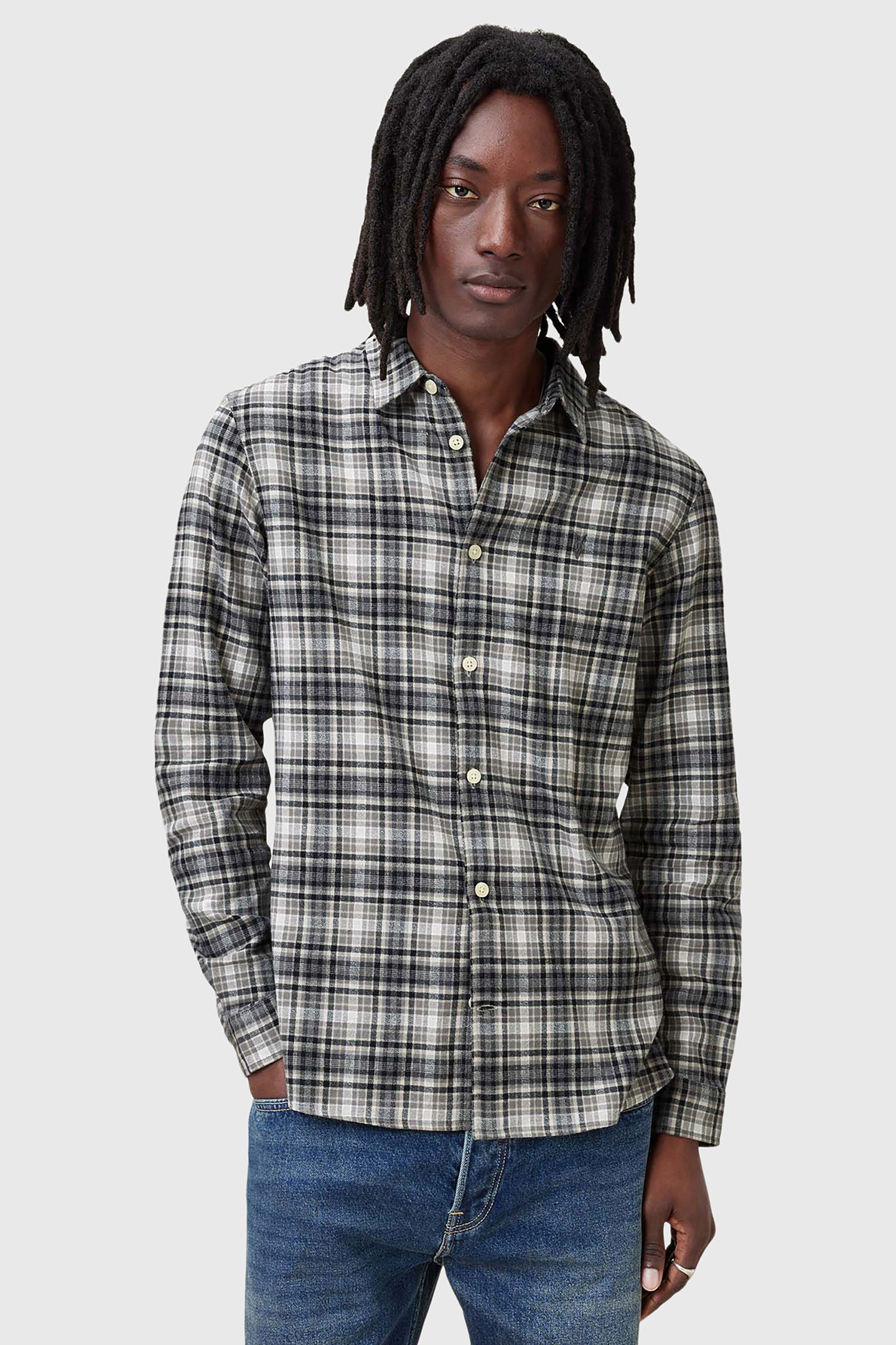 GRATTON LS SHIRT WHISPER GREY 1