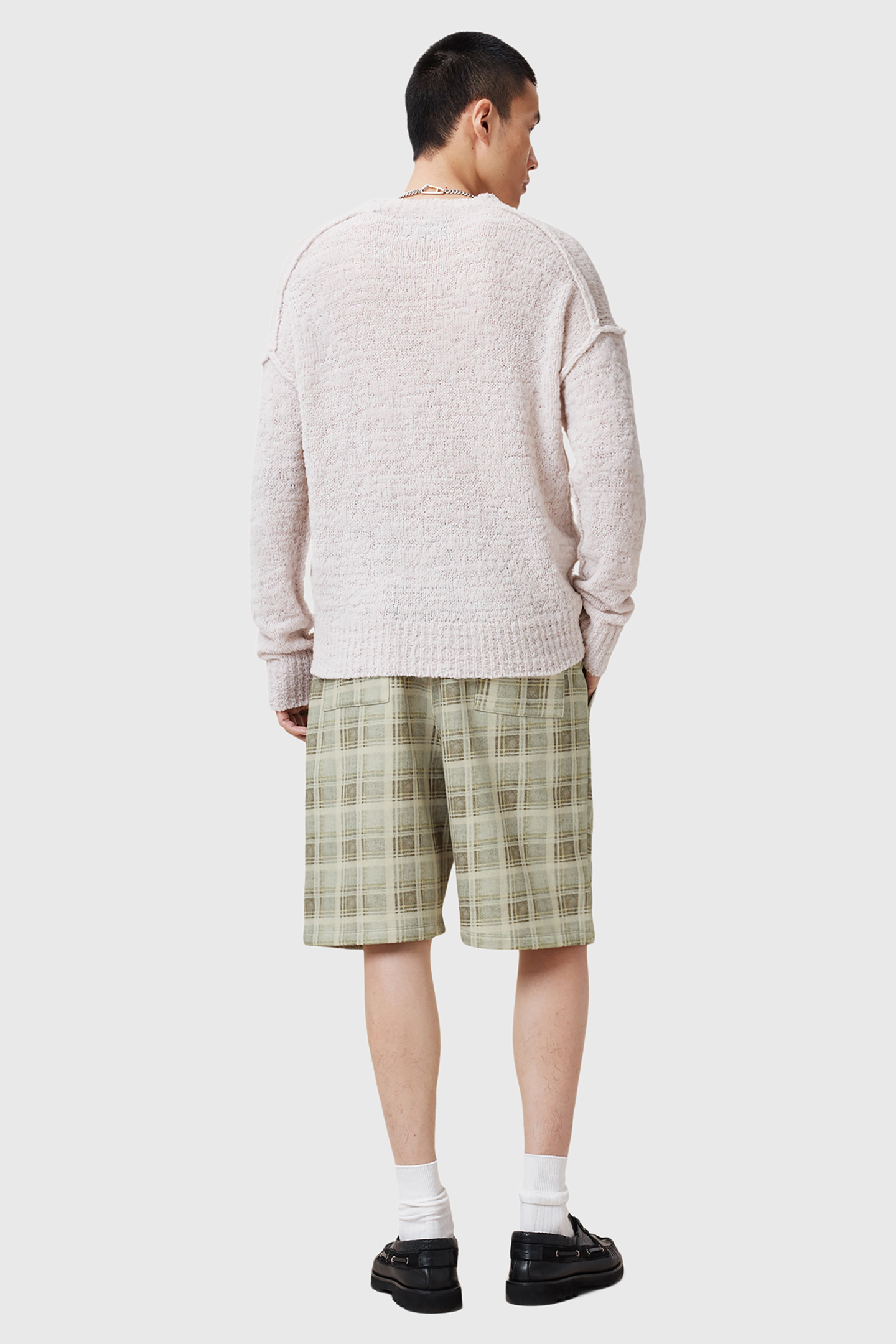 BENJI SWEATSHORT DUSTY LIGHT BROWN 3