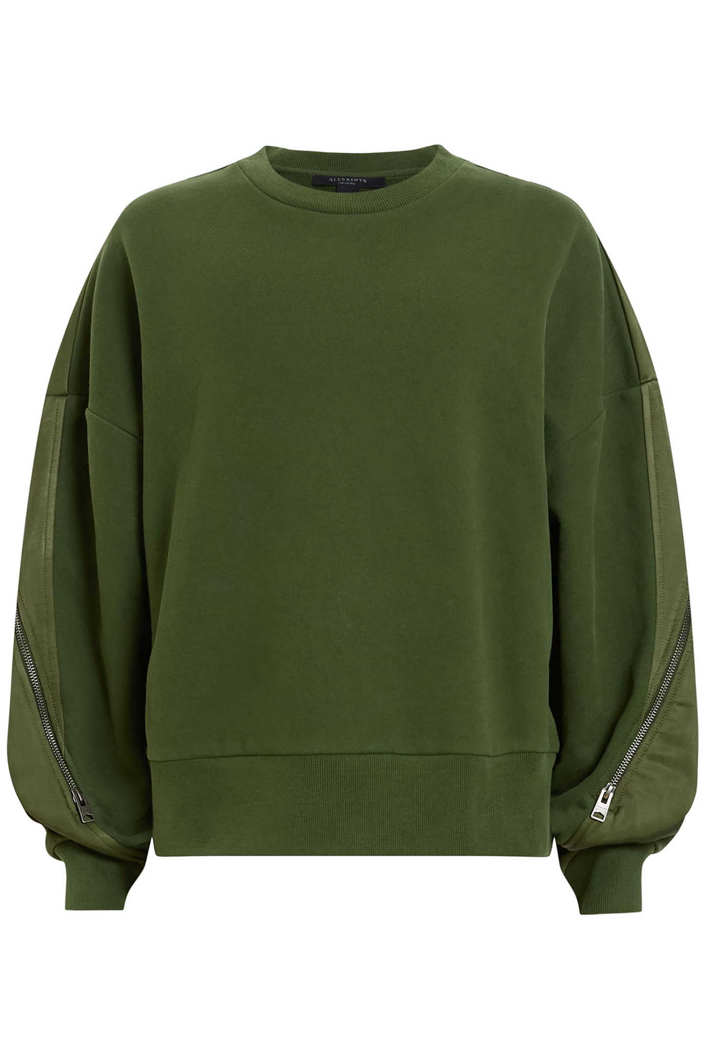 PEGGY ZIP SWEATSHIRT RIFLE GREEN 4