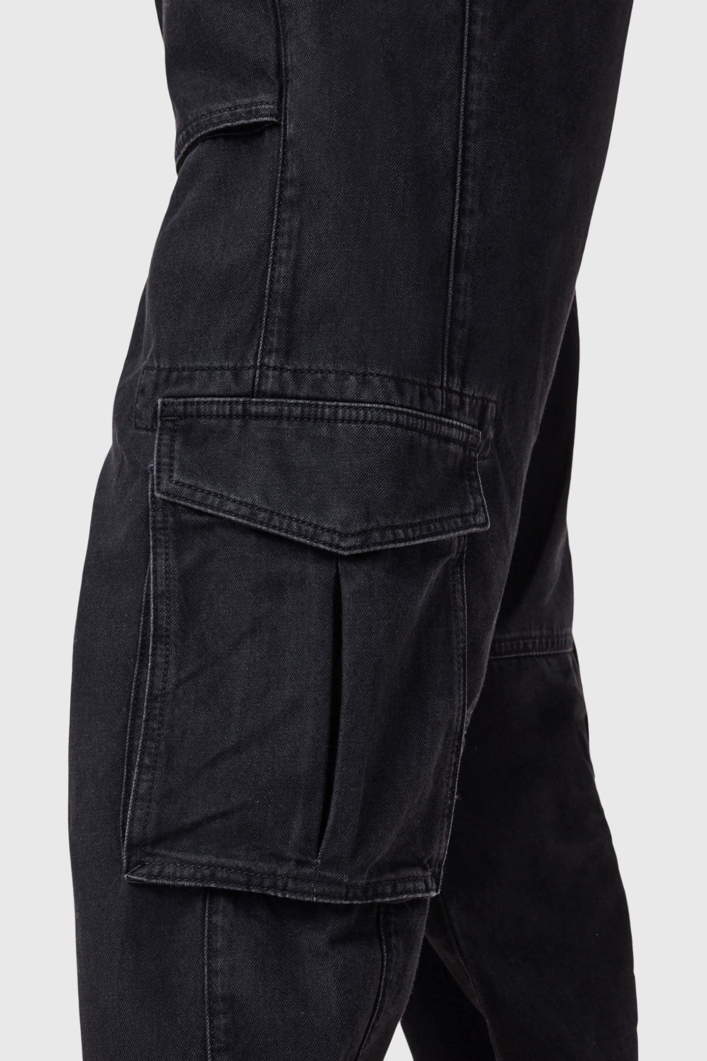 FREDA DENIM TROUSER BLACK 10