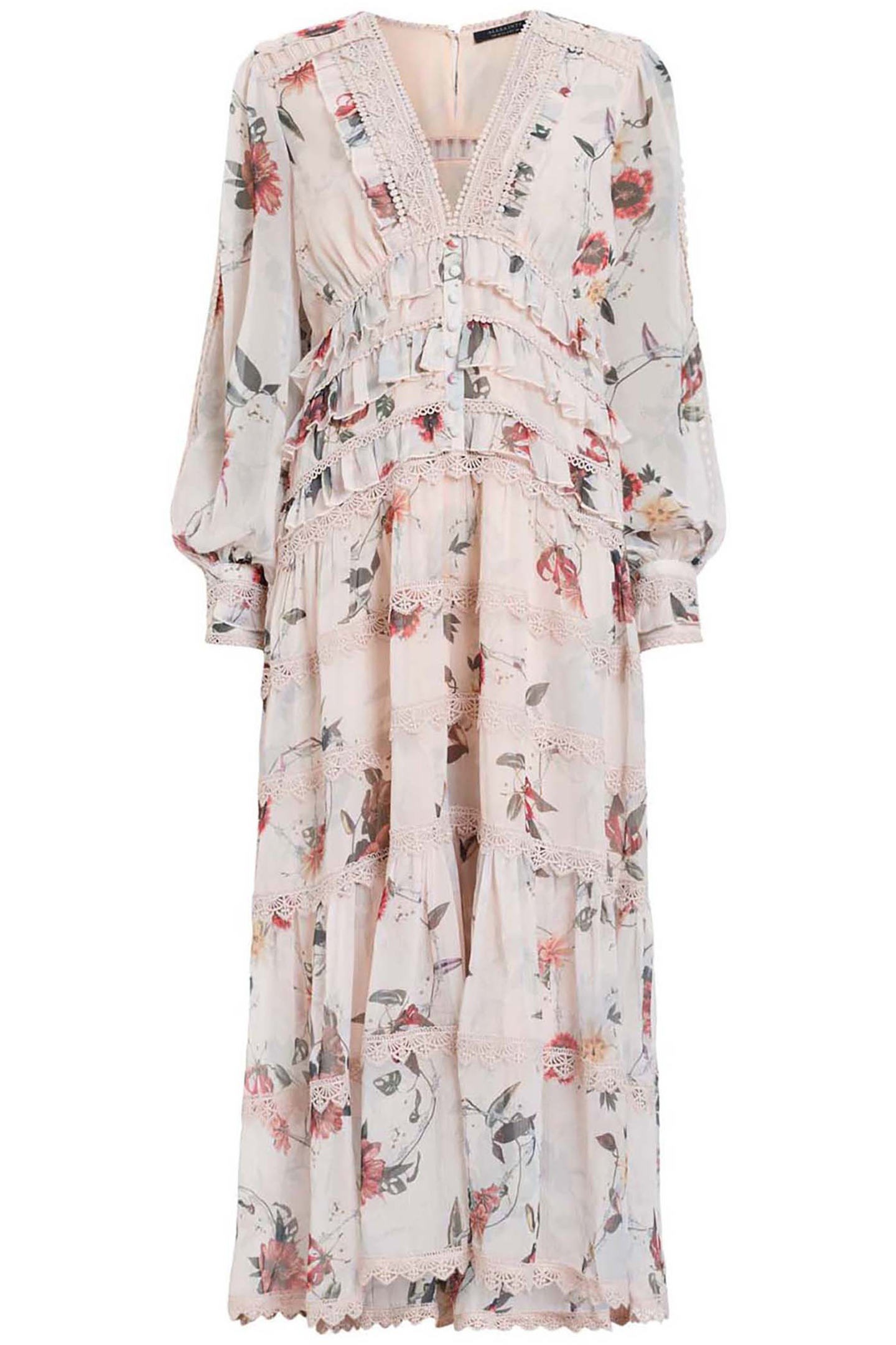 ZORA MIDI DRESS UNITY ECRU WHITE 3