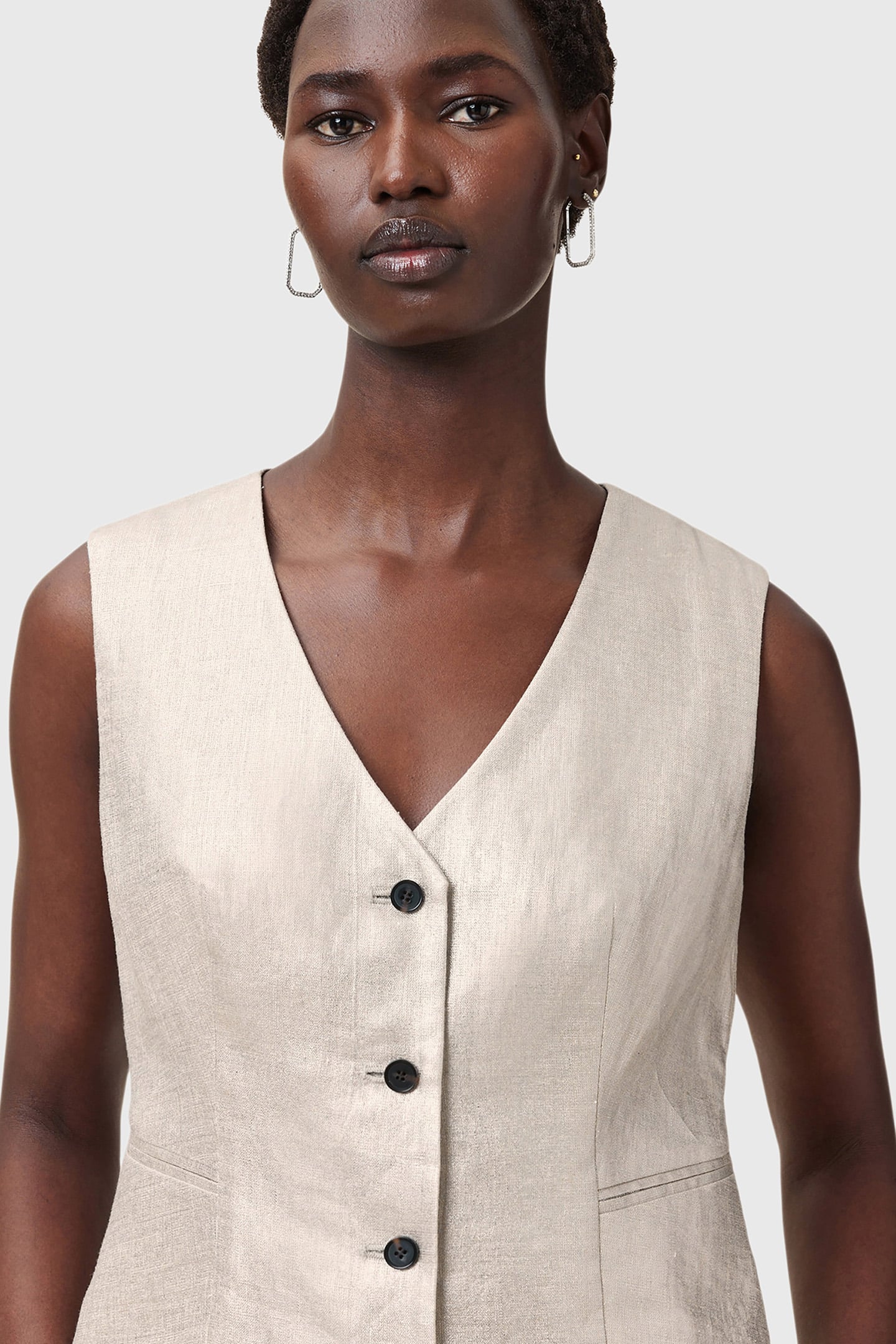 AVERIE WAISTCOAT SILVER GREY 6