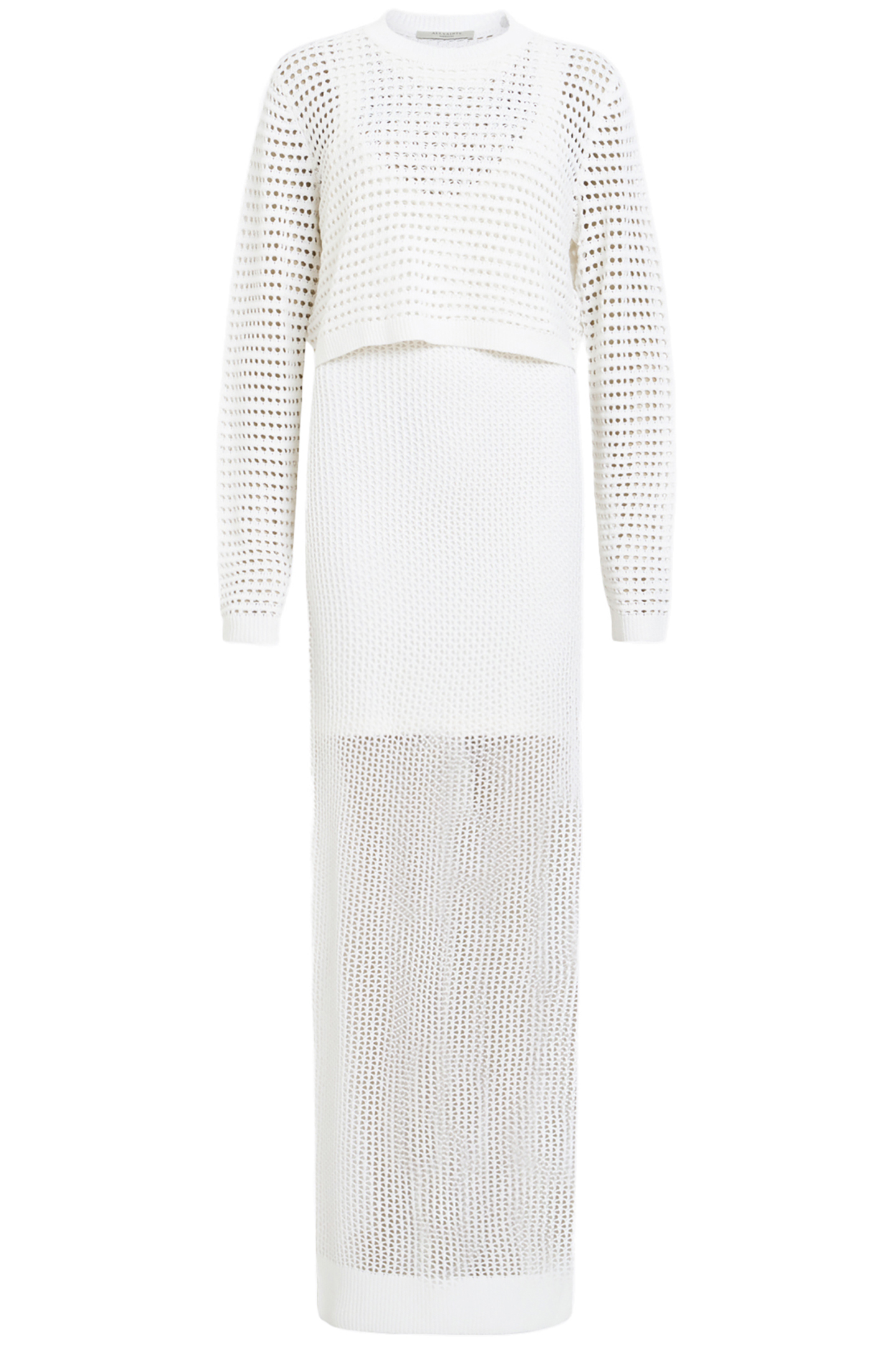 MIRO DRESS CHALK WHITE 3