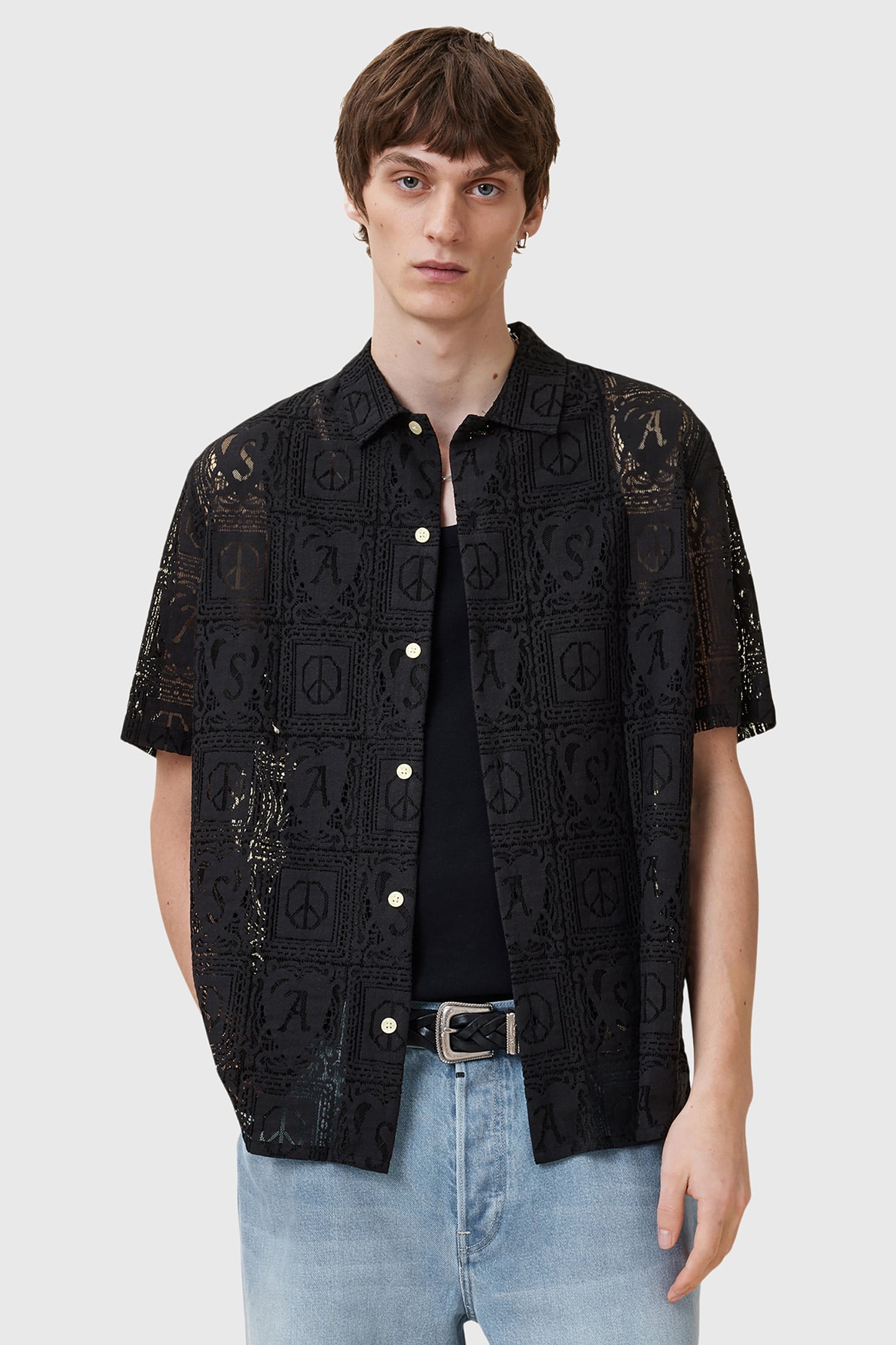 NETLEY SS SHIRT BLACK 1