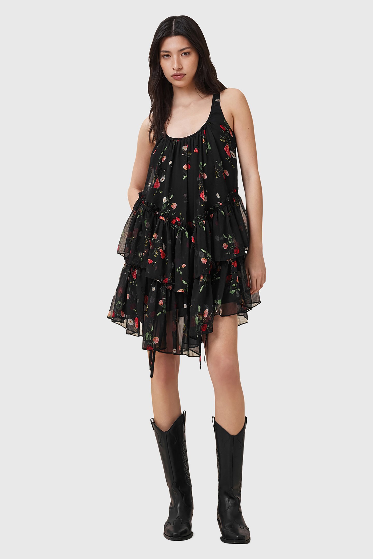 RACH DRESS BRIAR BLACK 3