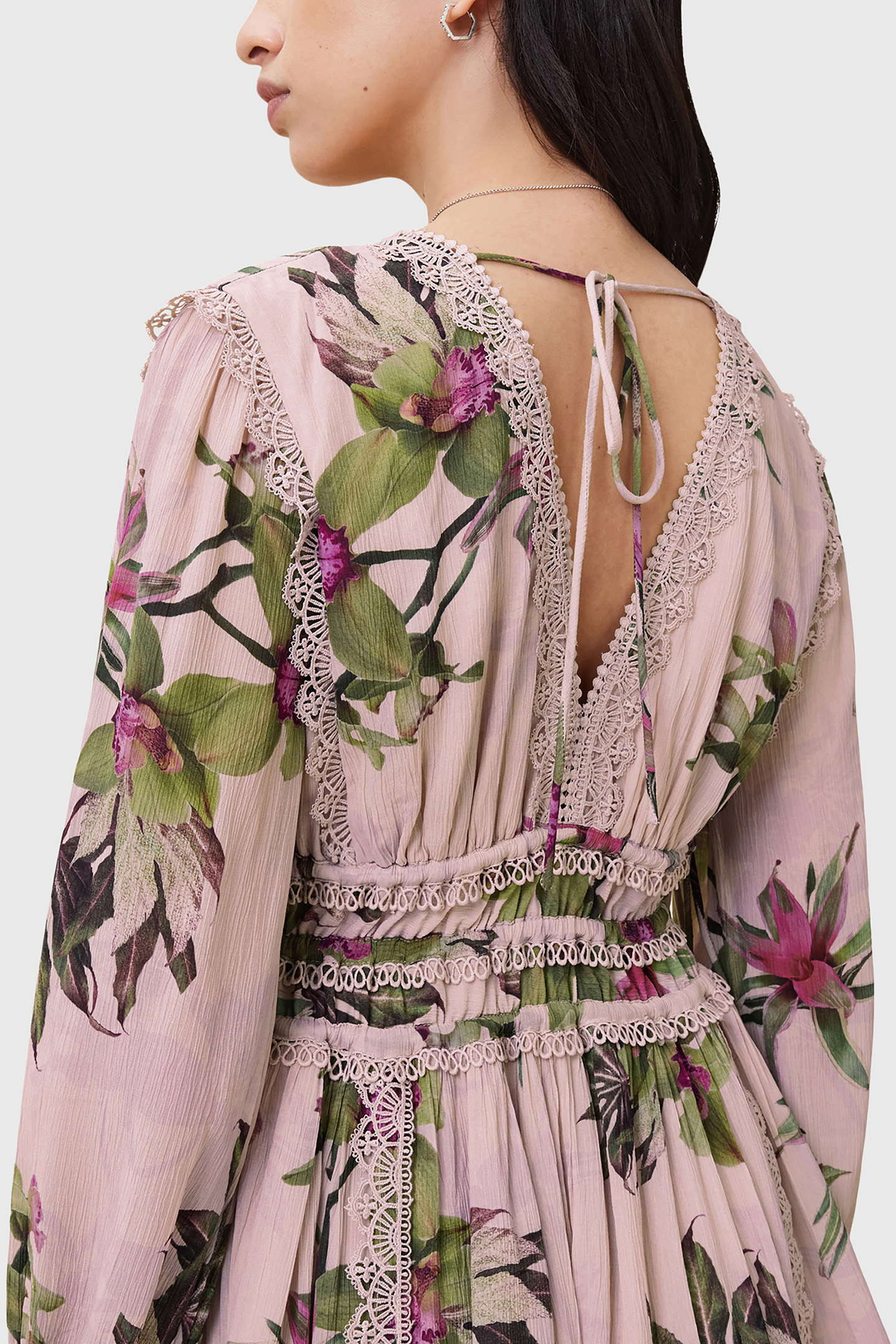 XANTHE LS MINI DRESS ADENA SOFT PINK 9