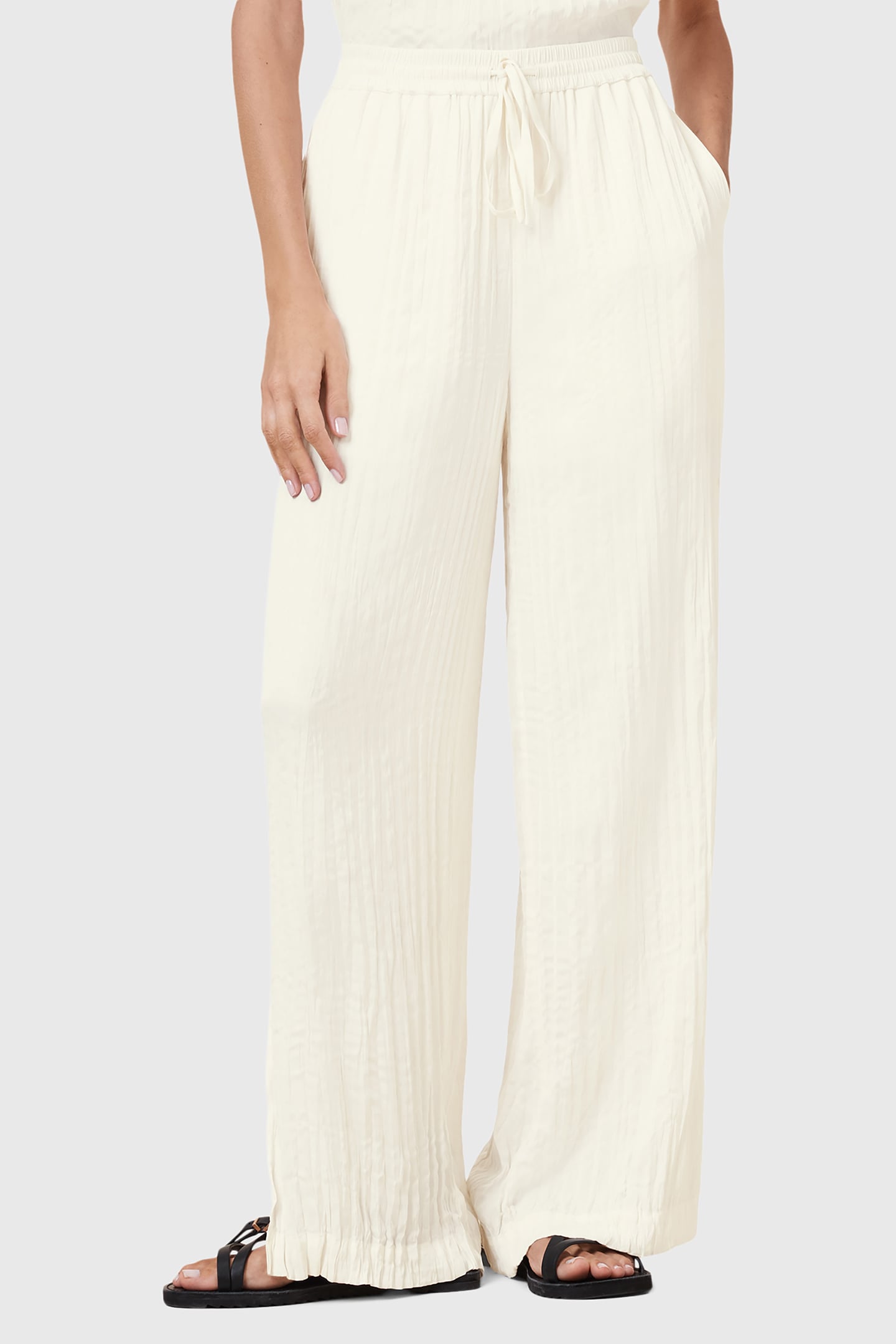 CARAMIN TROUSER GARDENIA CREAM 1