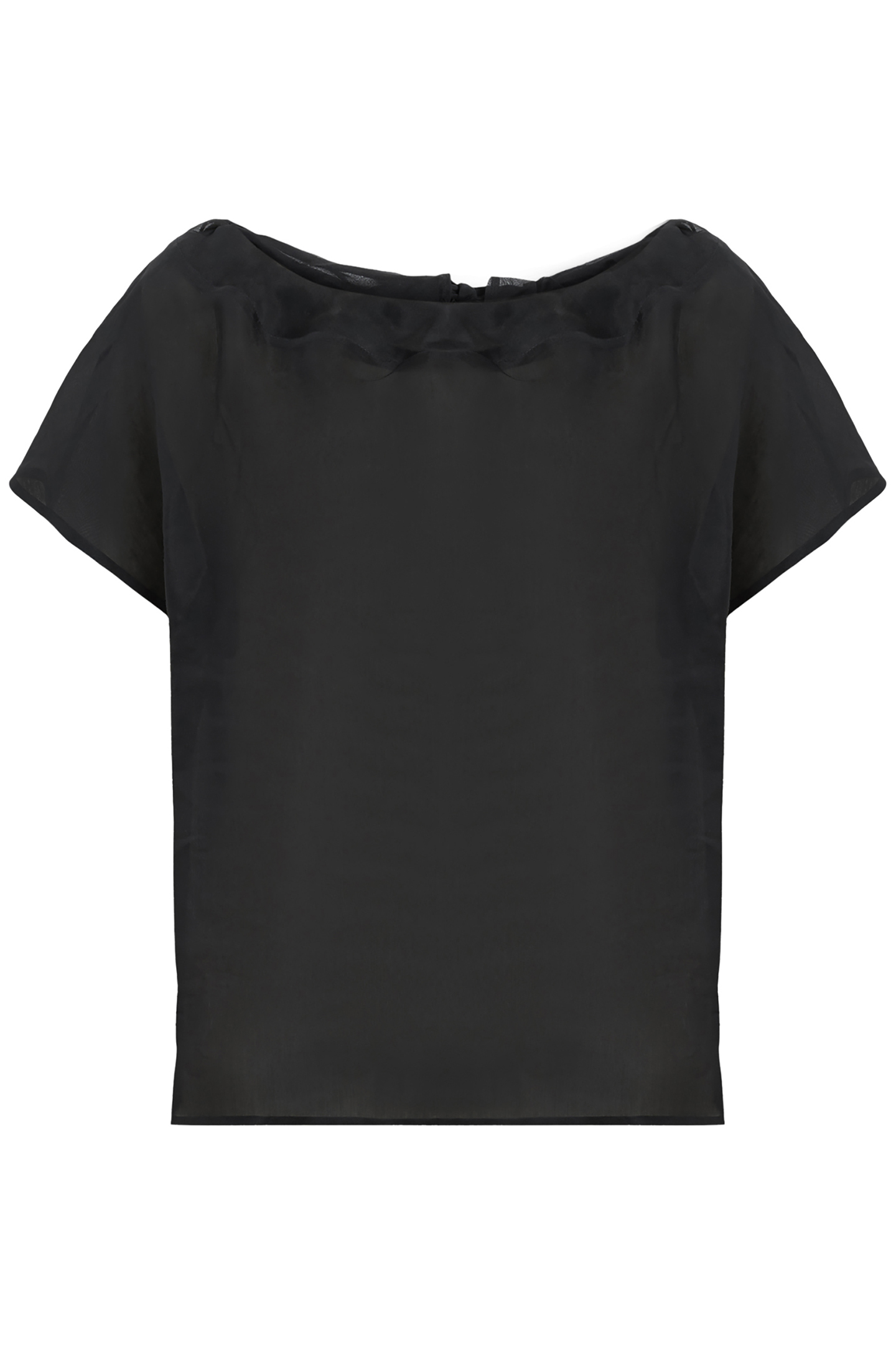 TRISHA SHEER TOP BLACK 4