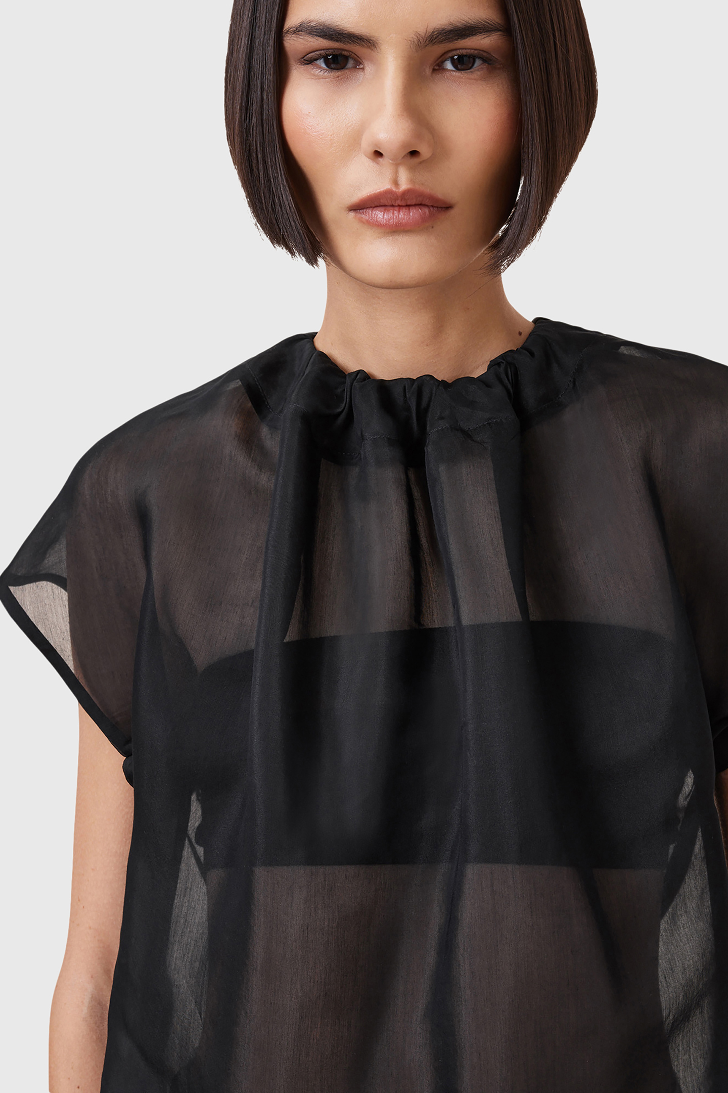 TRISHA SHEER TOP BLACK 6