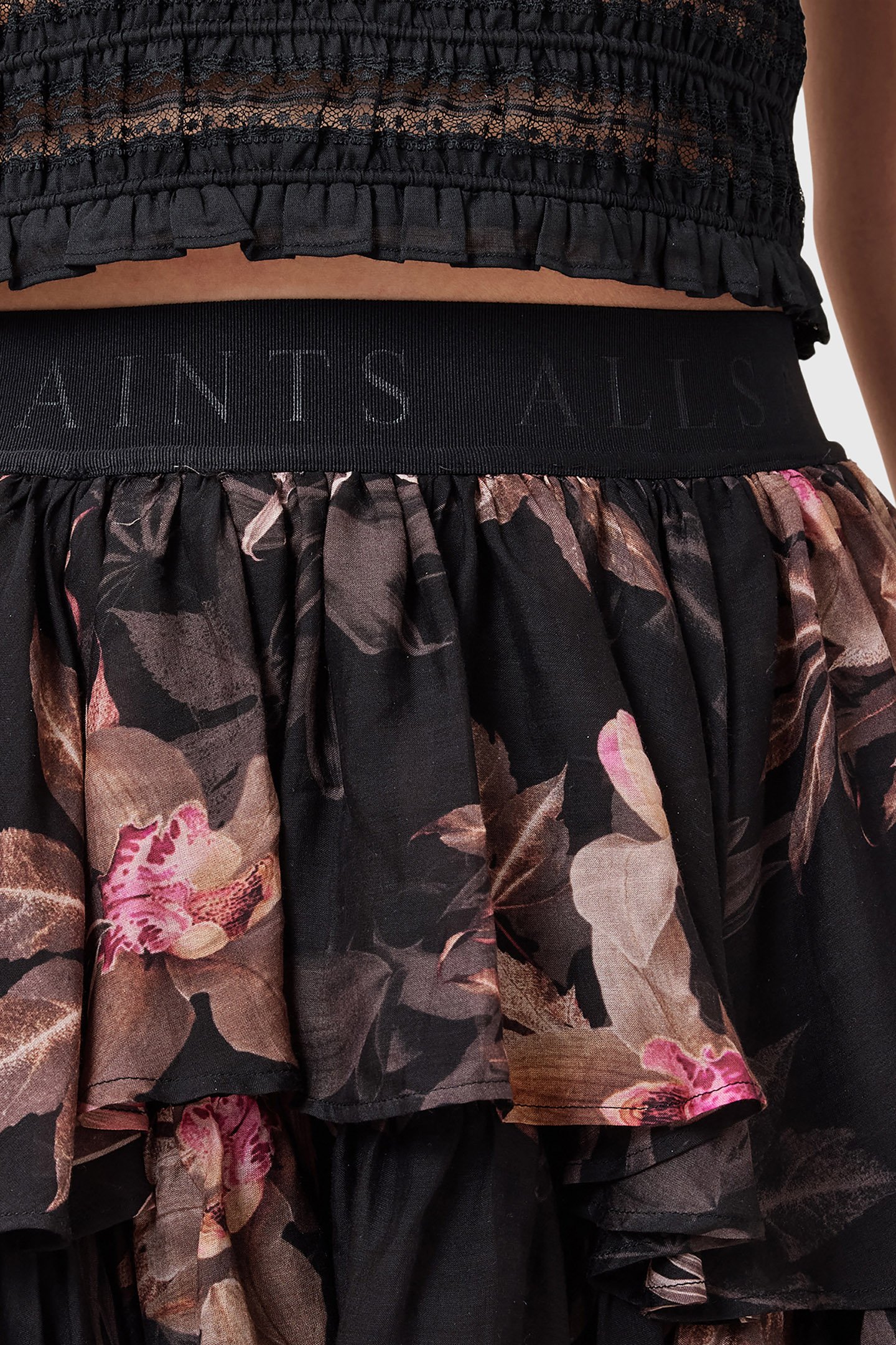 CAVARLY MAXI SKIRT ADENA BLACK 8