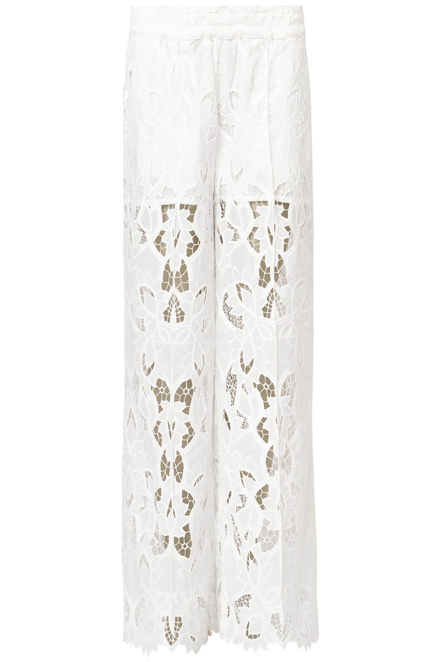 CHARLI EMB TROUSER SNOW WHITE 5