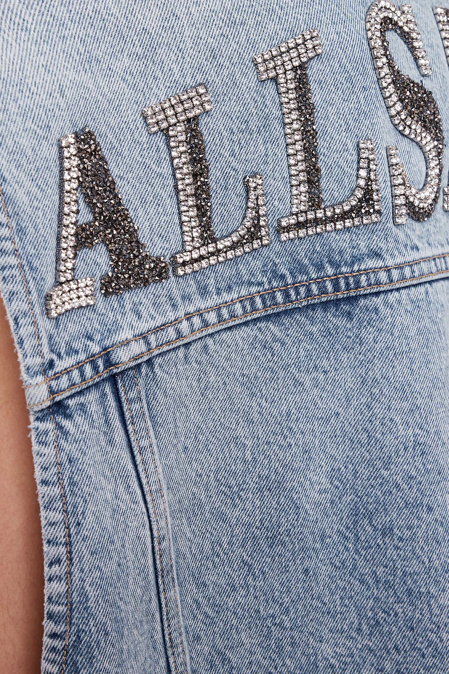 LAURA EMB SL JACKET LIGHT INDIGO 8