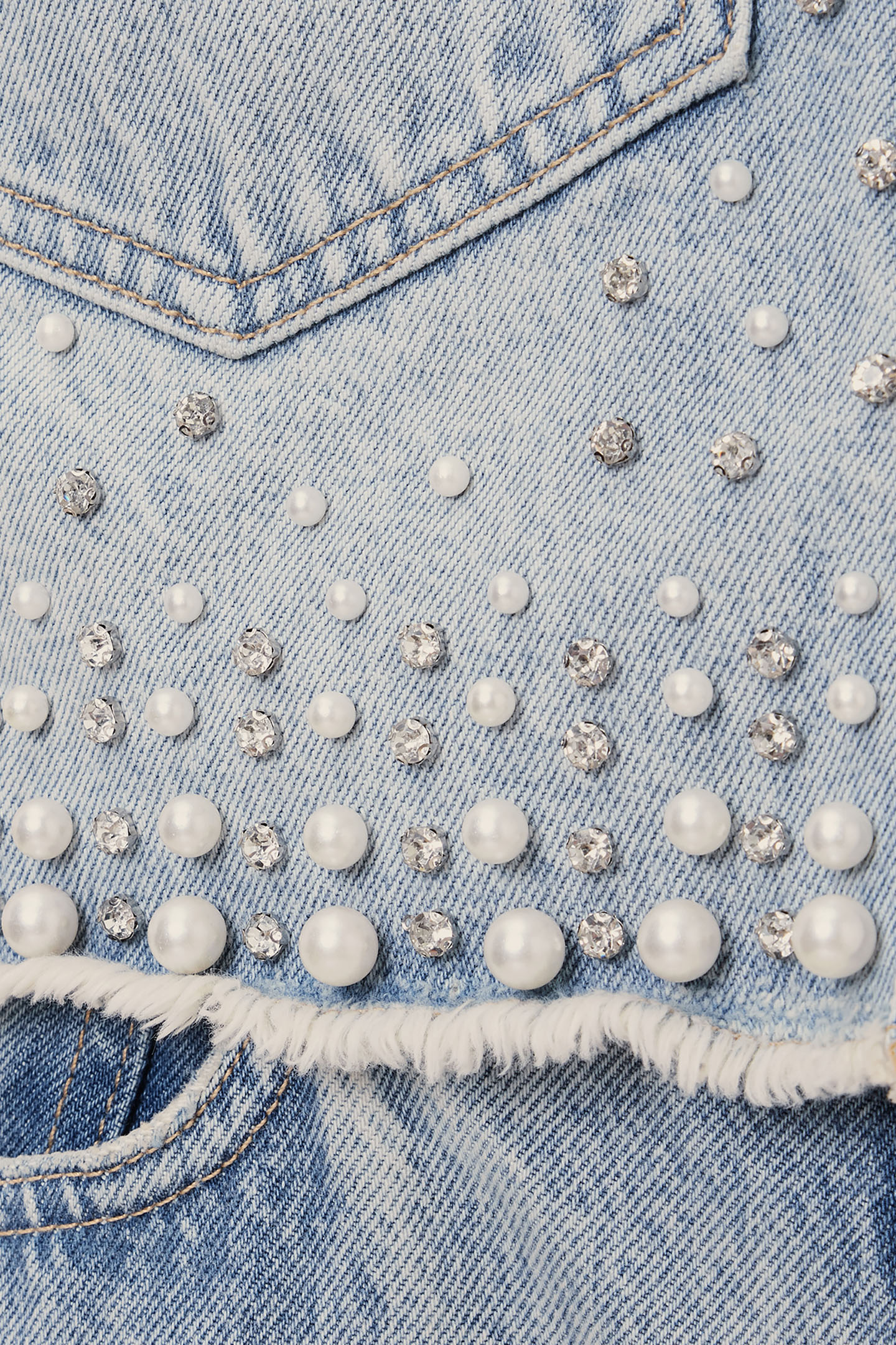 TOVE EMB SHIRT LIGHT INDIGO 8