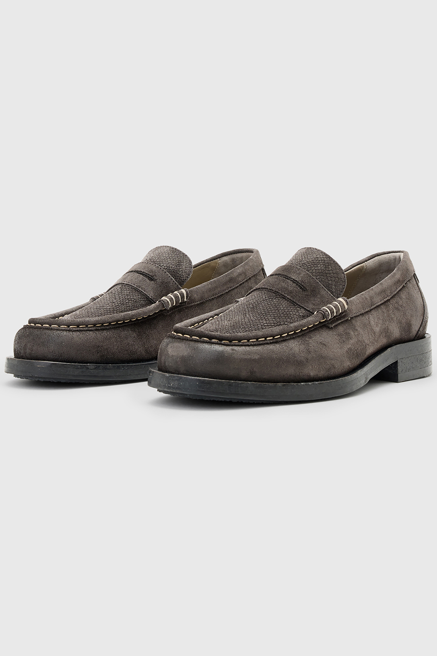 BLOOM SUEDE LOAFER WARM GREY 2
