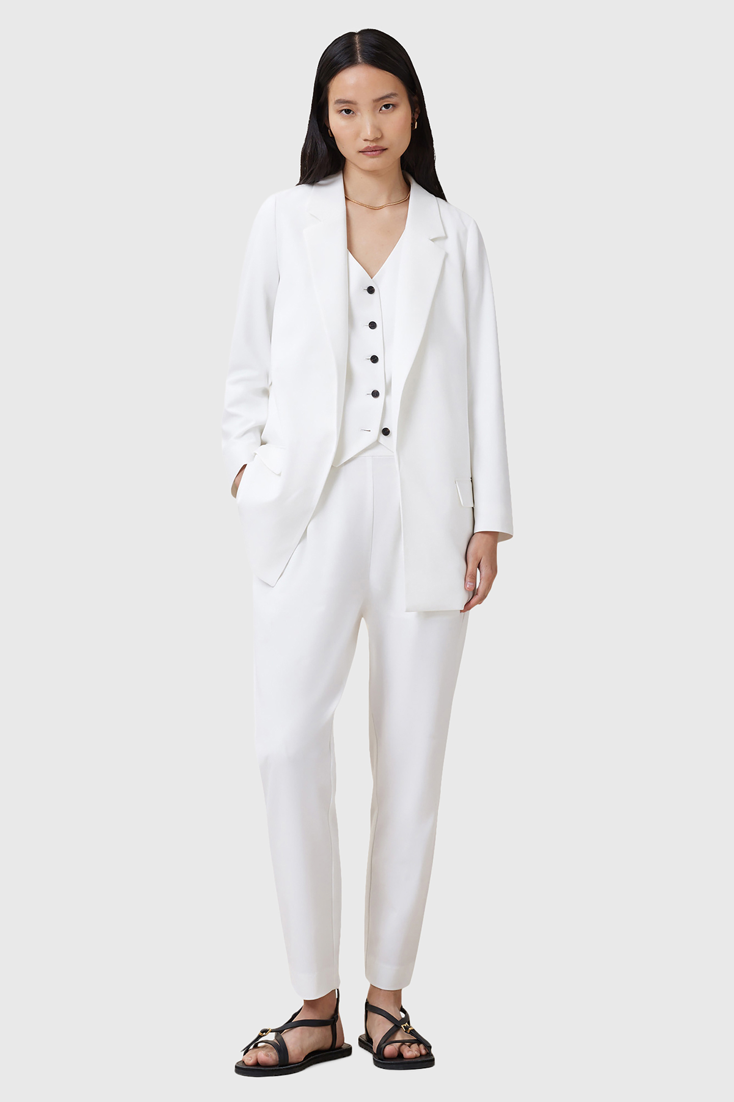 ALEIDA TRI TROUSER WHITE 7
