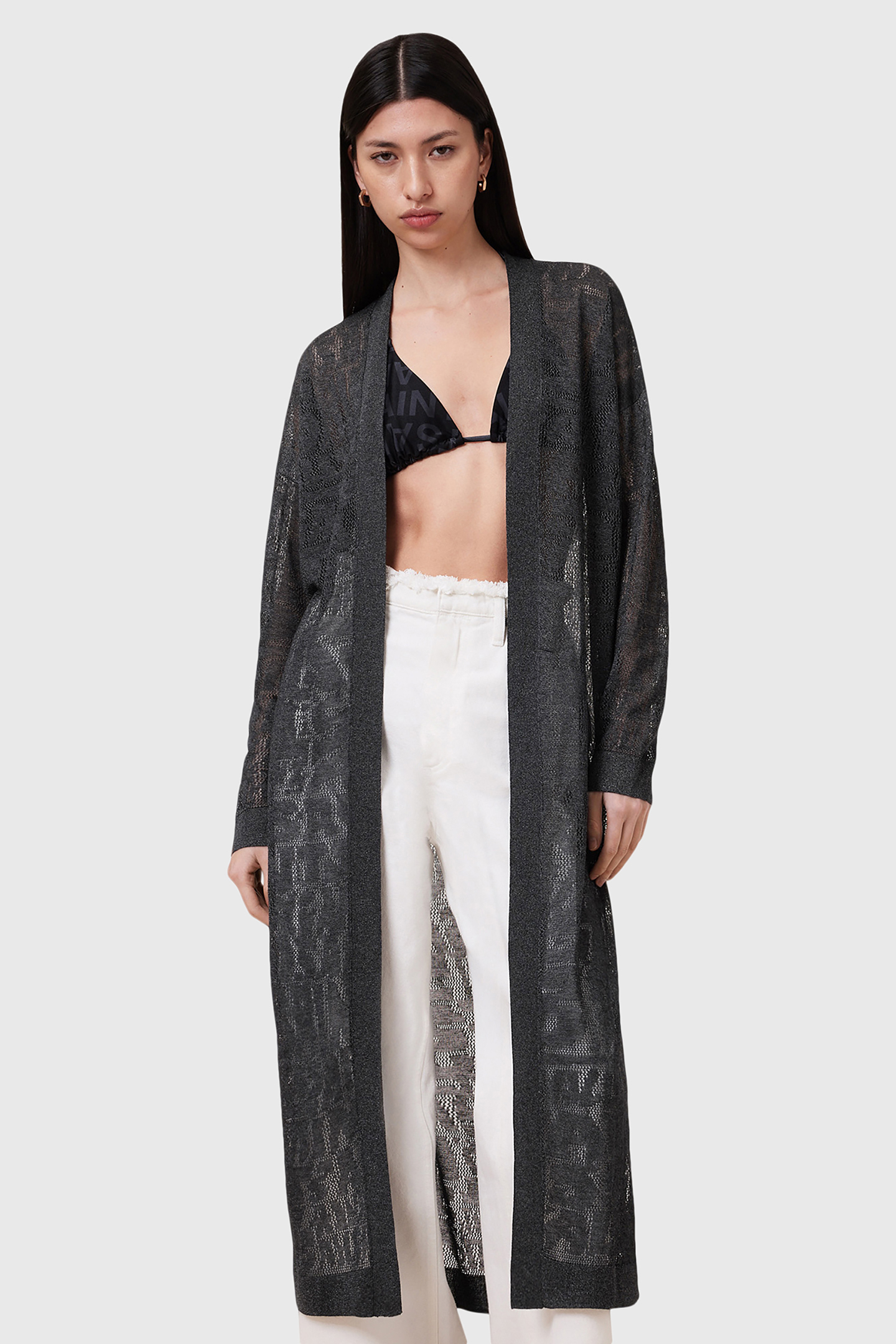 KAITO CARDIGAN CARBON GREY 5