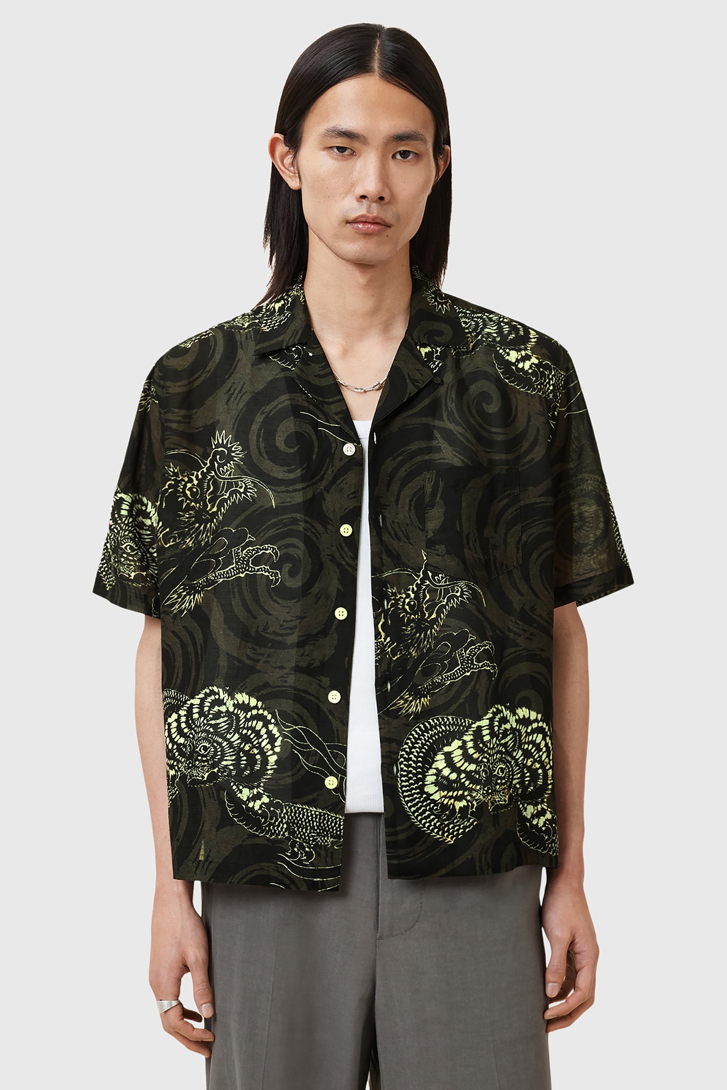 SIDEWINDER SS SHIRT KELP GREEN 5