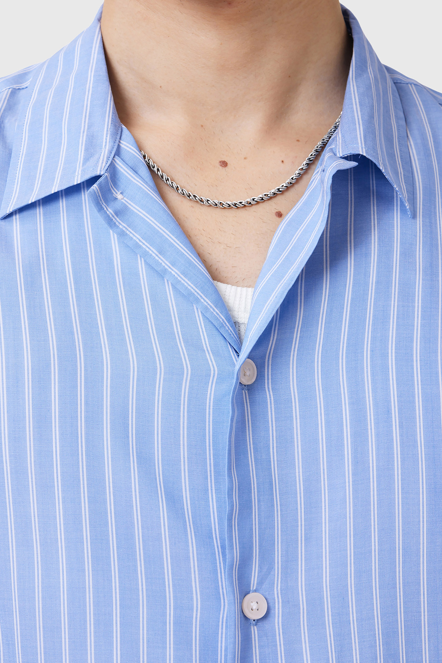 ARRAN SS SHIRT AREO BLUE 8