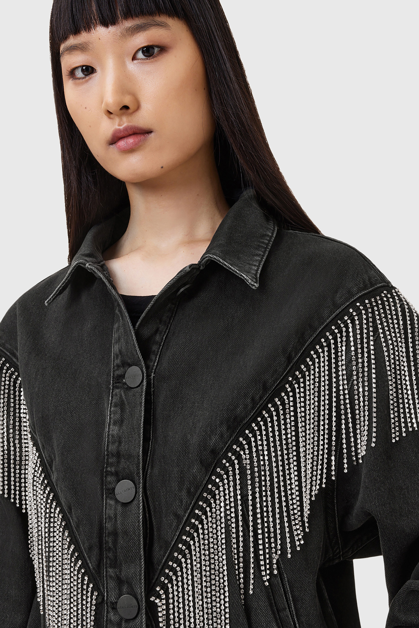 MARLENE EMB JACKET BLACK 9